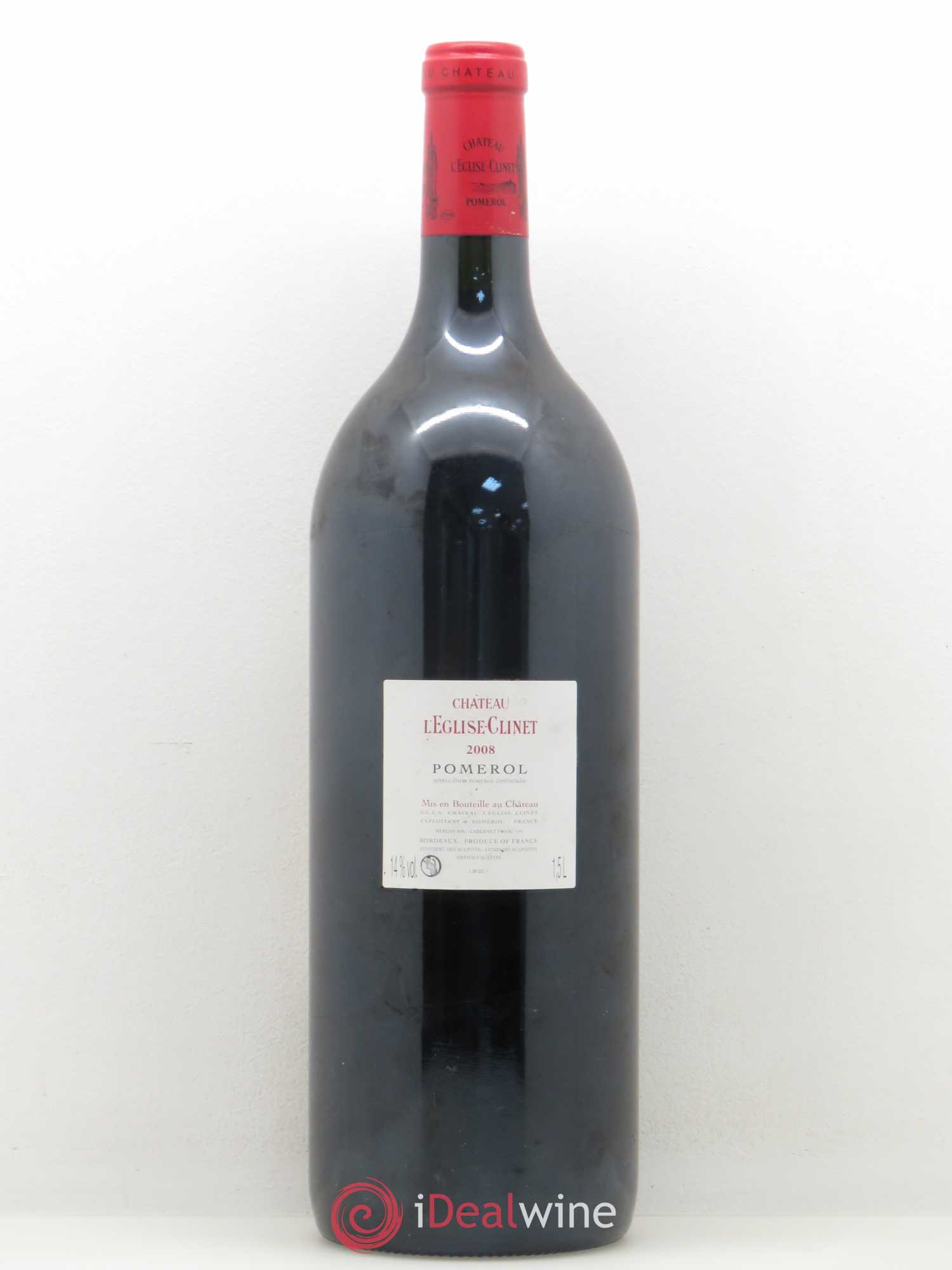 Château l' Église Clinet 2008 - Lot de 1 magnum - 1