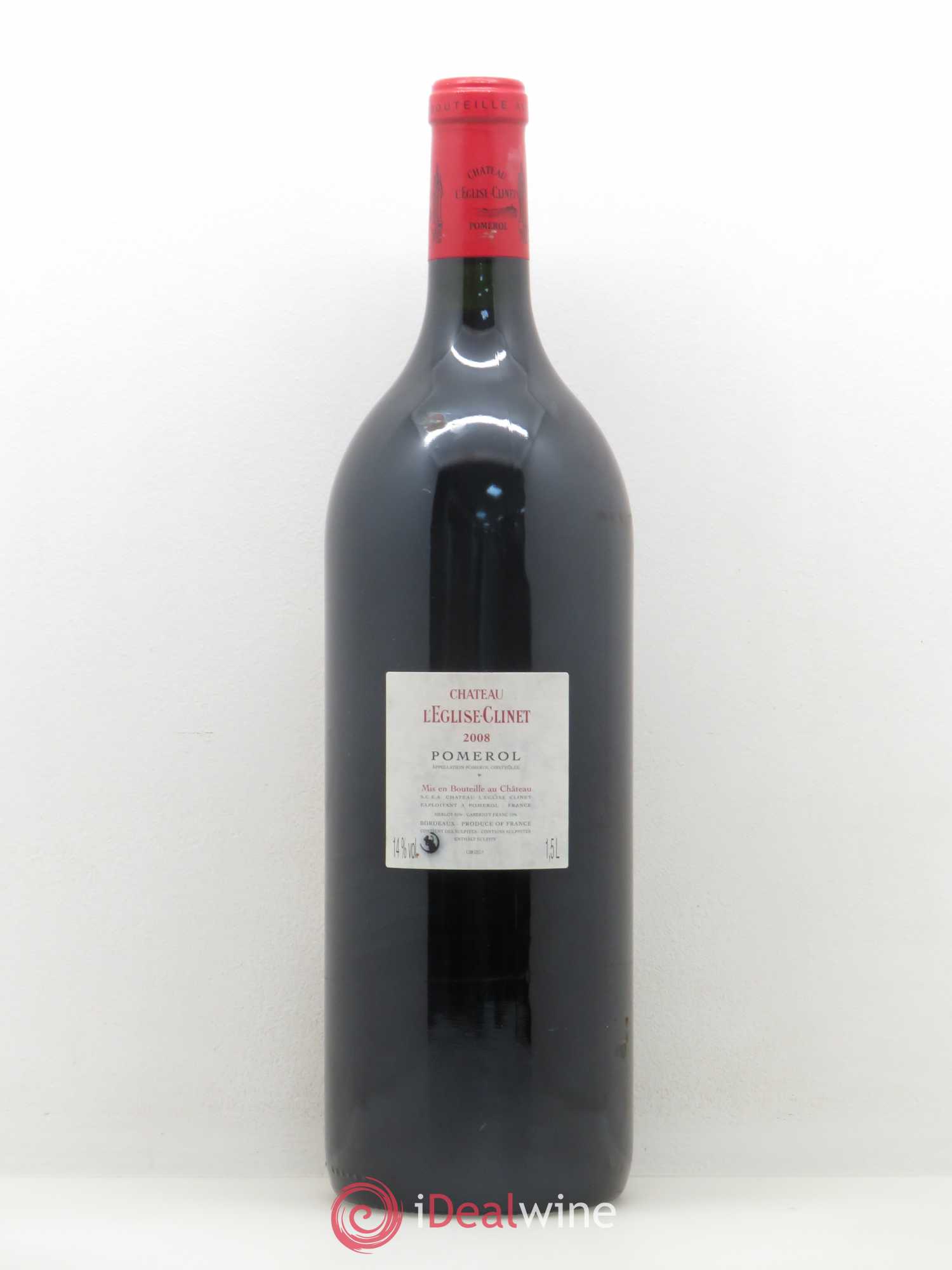 Château l' Église Clinet 2008 - Lot de 1 magnum - 1