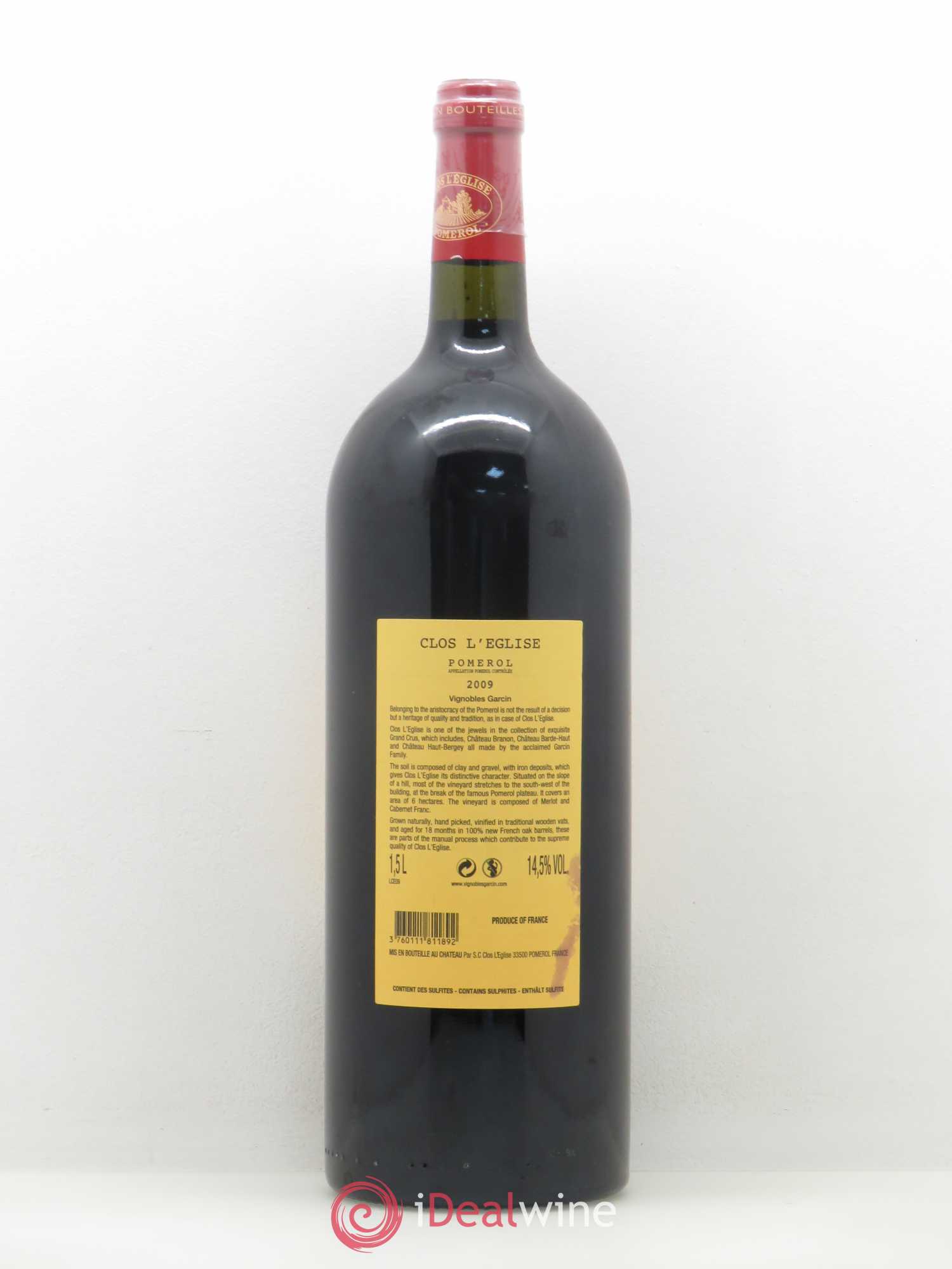 Clos l'Eglise 2009 - Lot de 1 magnum - 1