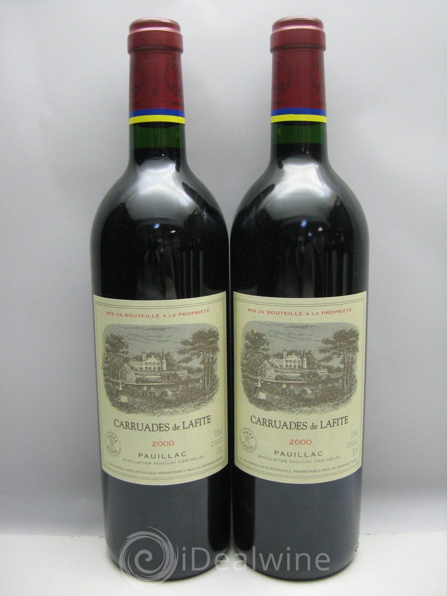 Carruades de Lafite Rothschild Second Vin 2000 - Lot de 12 bouteilles - 2