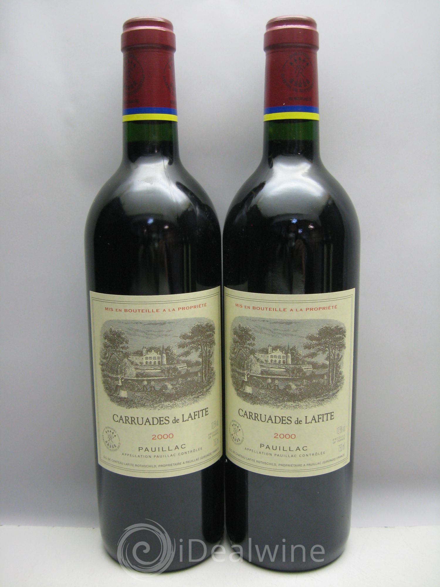 Carruades de Lafite Rothschild Second Vin 2000 - Lot de 12 bouteilles - 4