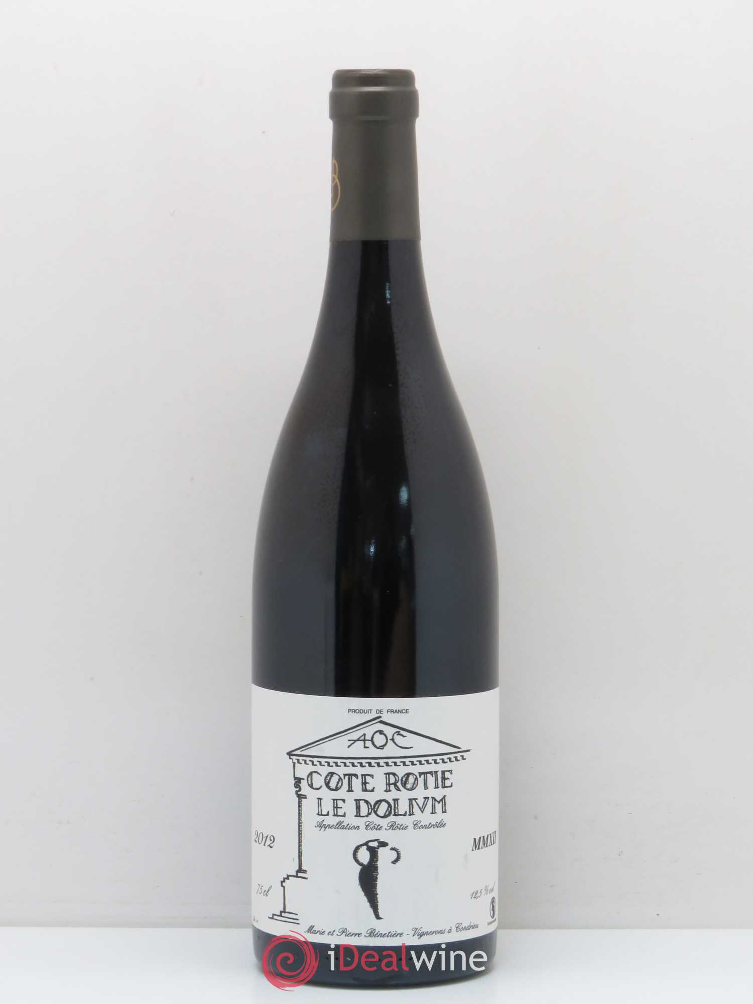 Côte-Rôtie Le Dolium Benetiere 2012 - Posten von 1 Flasche - 0