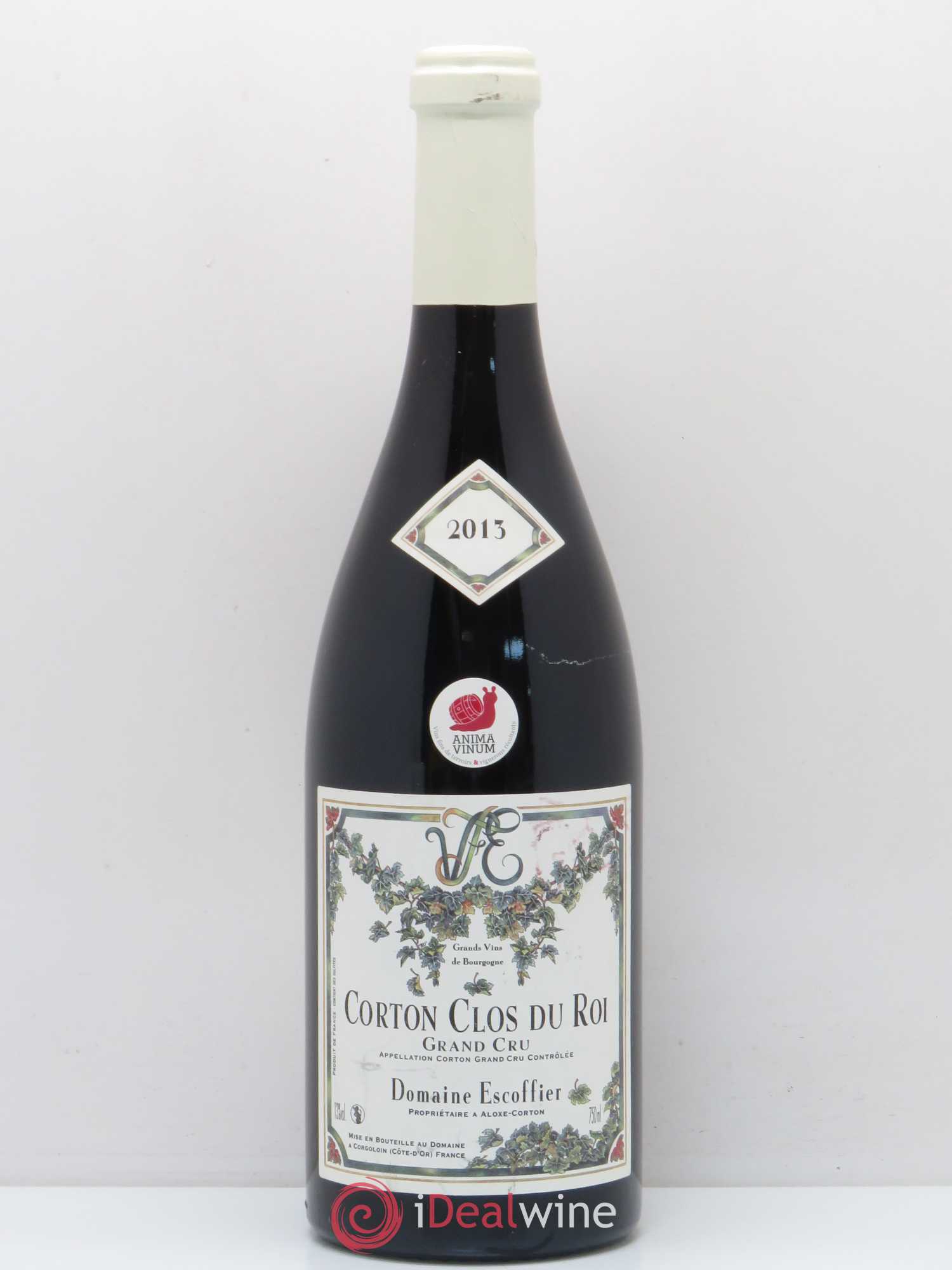 Corton Grand Cru Clos du Roi Domaine Escoffier 2013 - Posten von 1 Flasche - 0