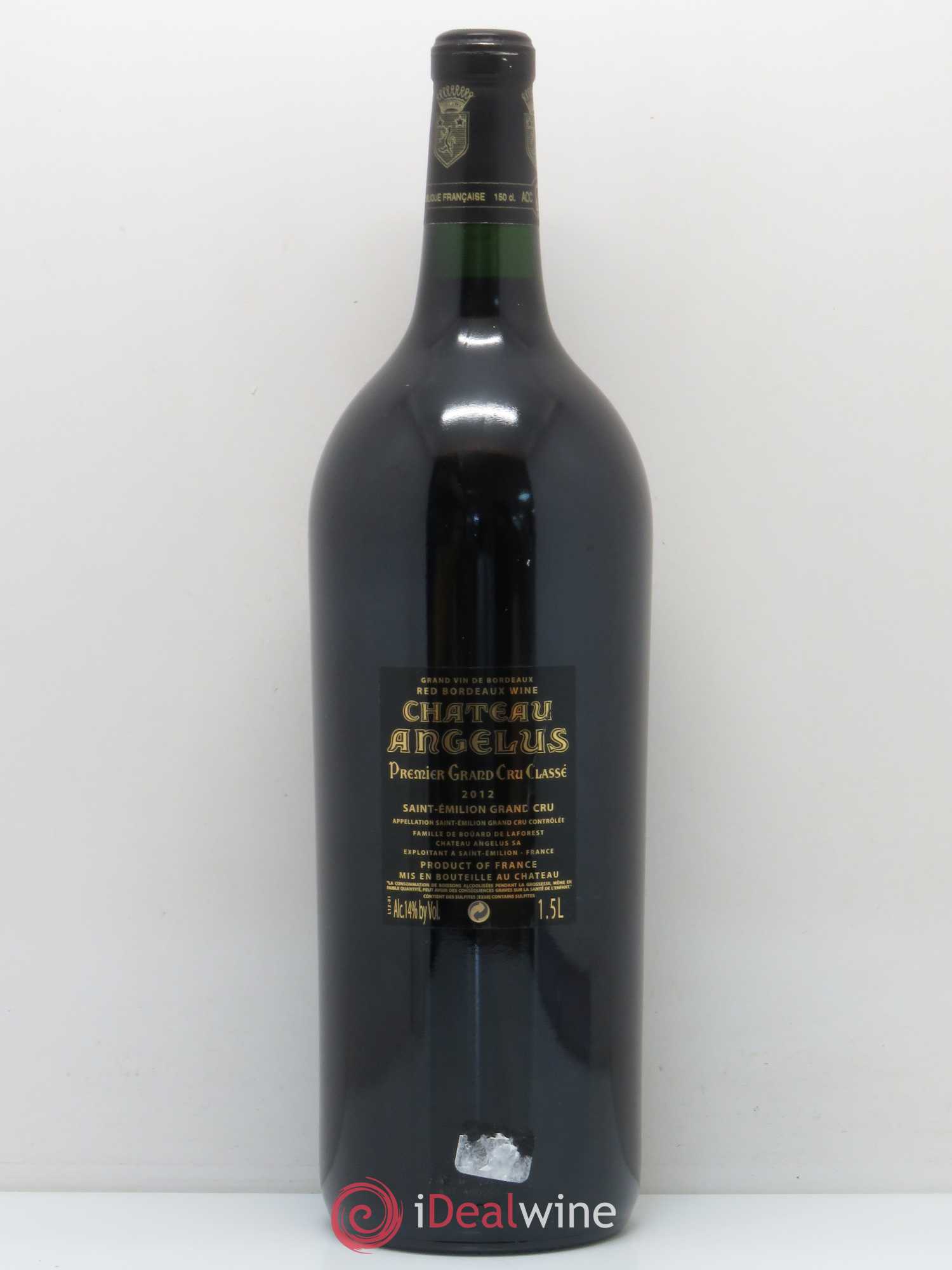 Château Angélus 1er Grand Cru Classé A 2012 - Lot de 1 magnum - 1