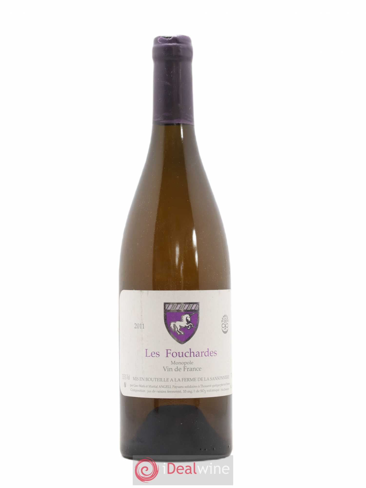 Vin de France Les Fouchardes Mark Angeli (Domaine) - Ferme de la Sansonnière 2011 - Lot de 1 bouteille - 0