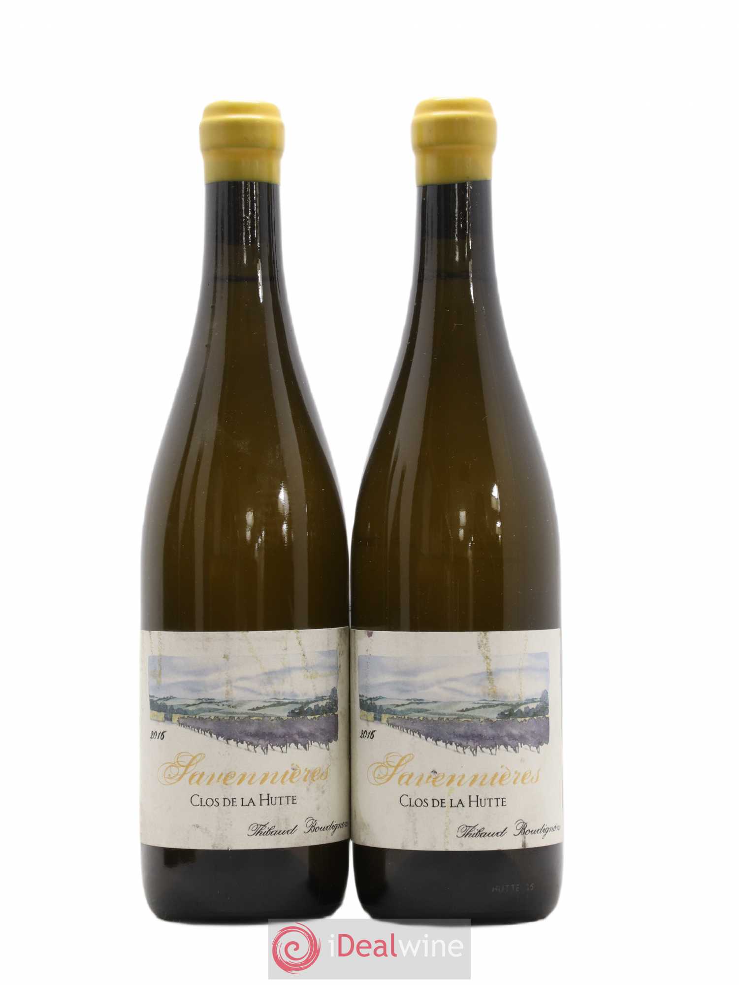 Savennières Clos de la Hutte Thibaud Boudignon 2016 - Lot de 2 bouteilles - 0