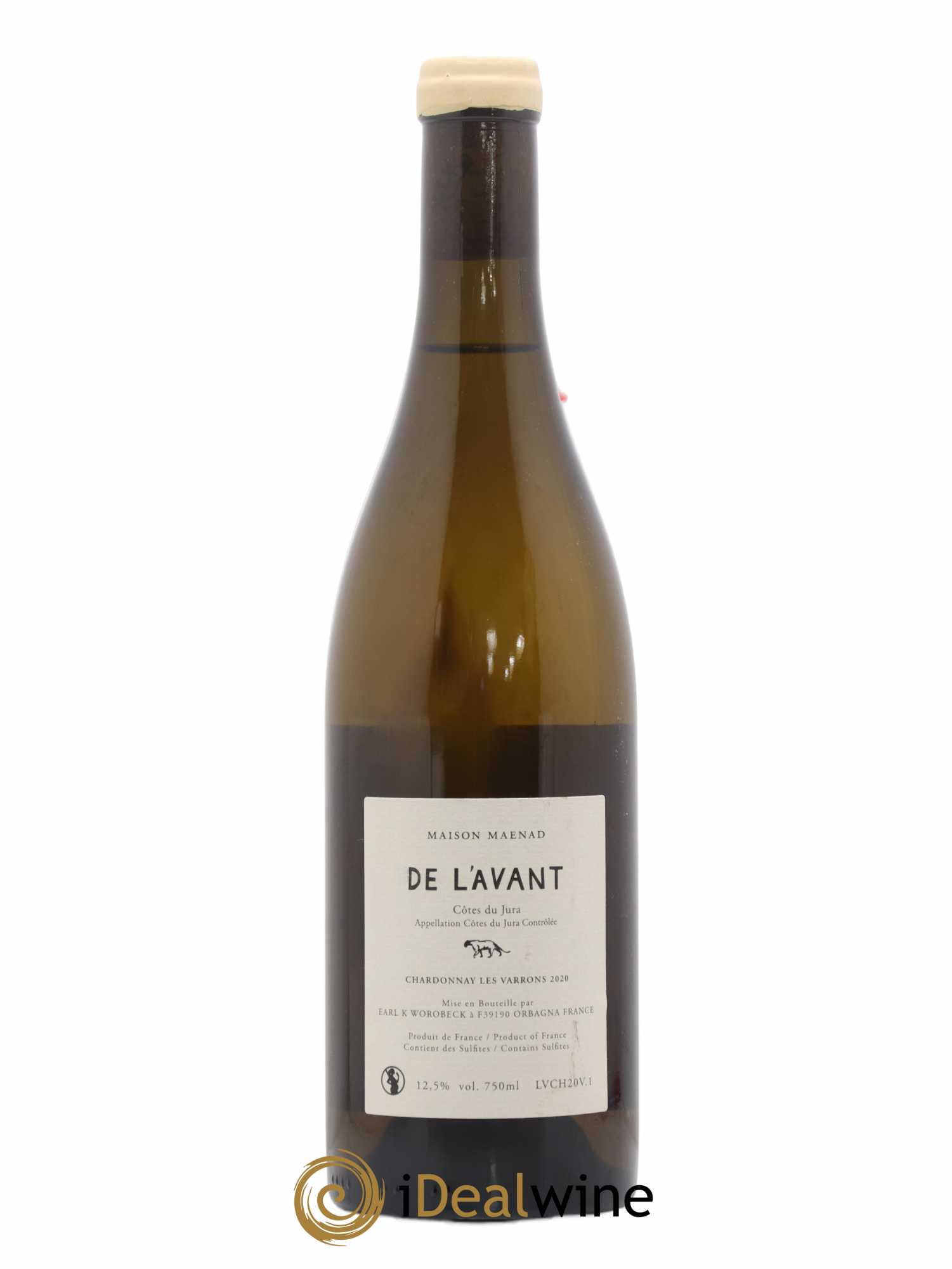 Côtes du Jura De l'Avant Les Varrons Katie Worobeck Maison Maenad 2020 - Lot de 1 bouteille - 1