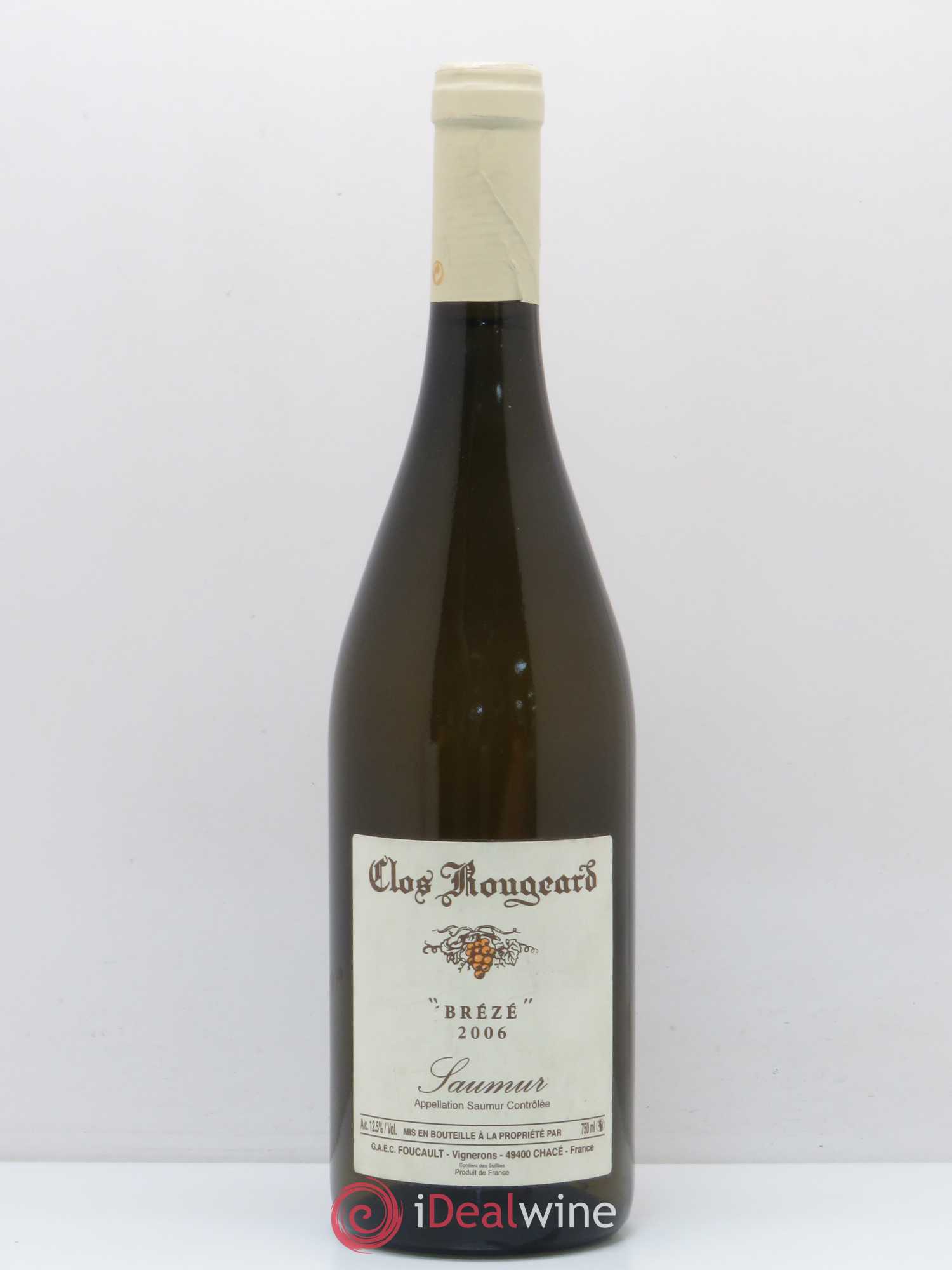 Saumur Brézé Clos Rougeard 2006 - Lot de 1 bouteille - 0