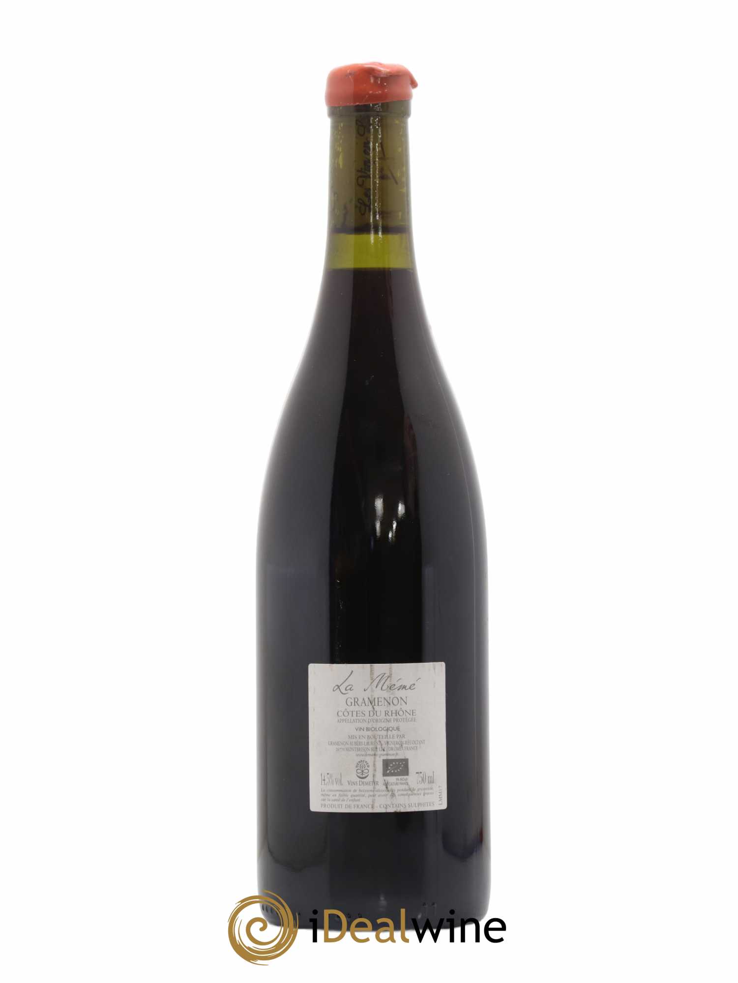 Côtes-du-Rhône La Mémé Ceps Centenaires Gramenon (Domaine) 2017 - Lot de 1 bouteille - 1