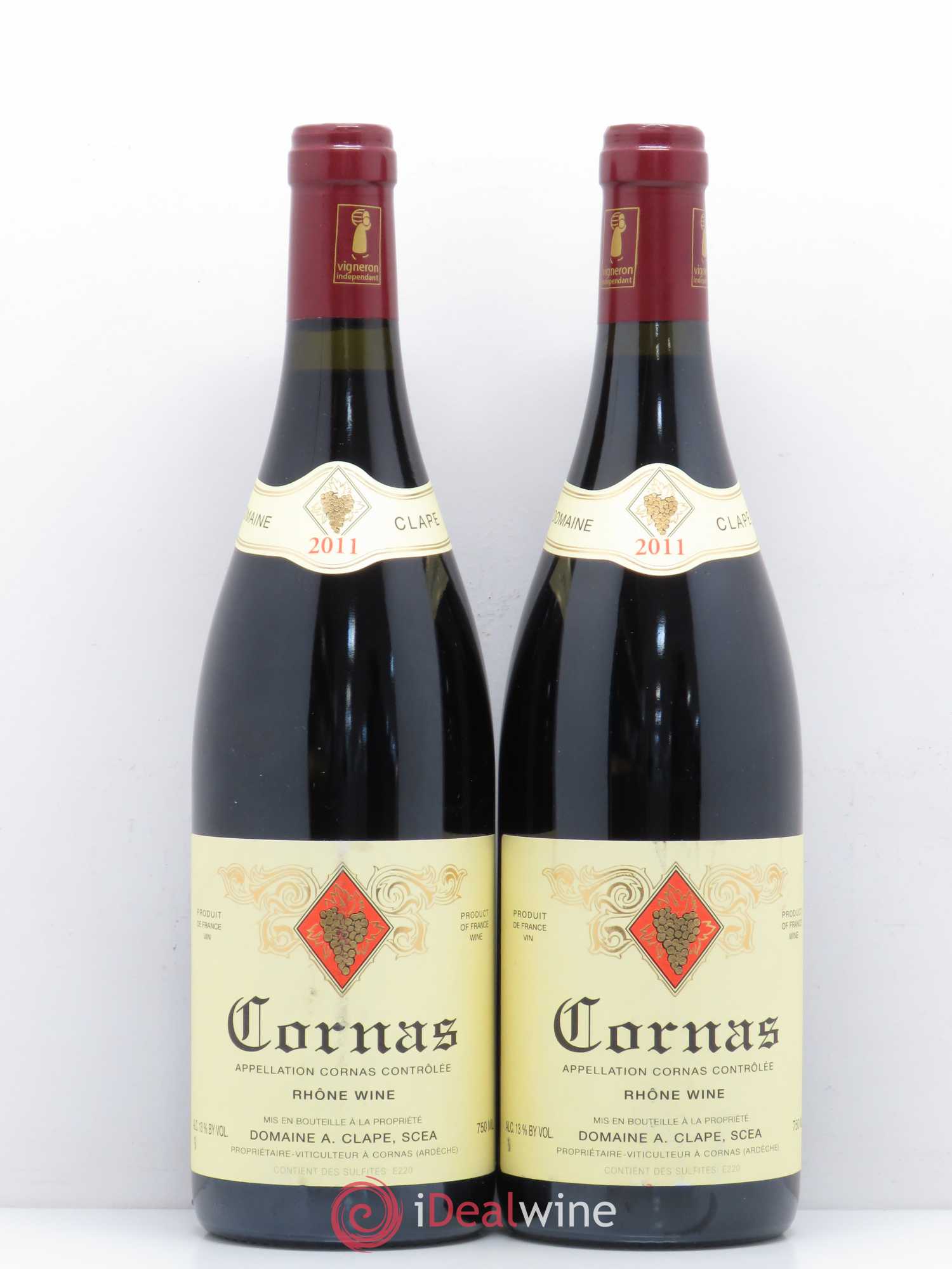 Cornas Auguste Clape 2011 - Lot de 2 bouteilles - 0