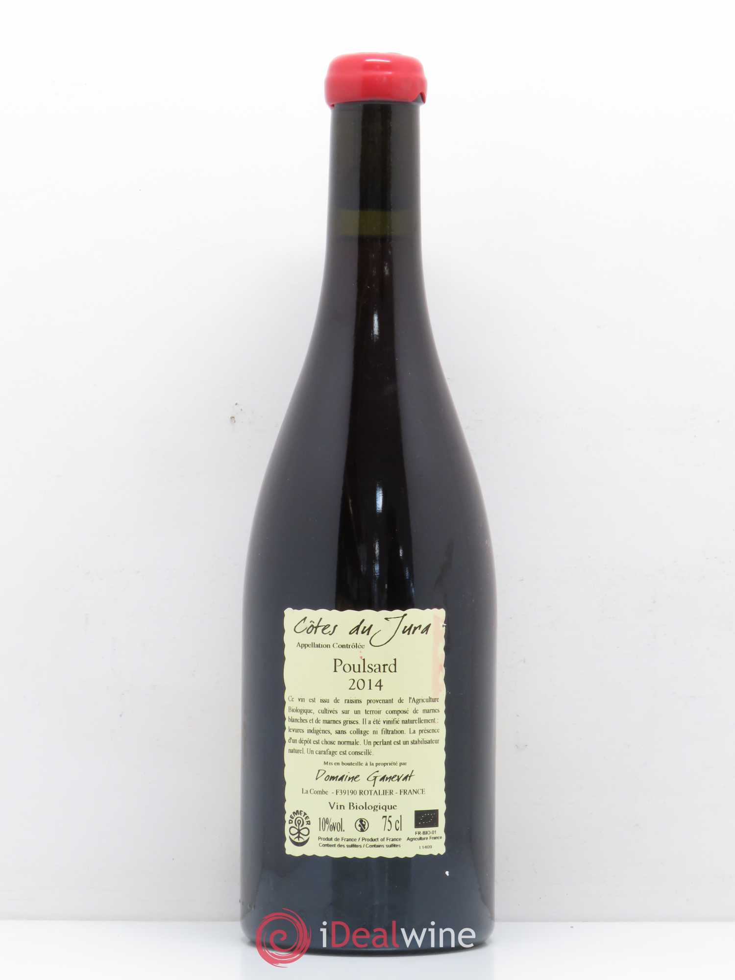 Côtes du Jura Cuvée de l'Enfant Terrible Jean-François Ganevat (Domaine) 2014 - Lot de 1 bouteille - 1