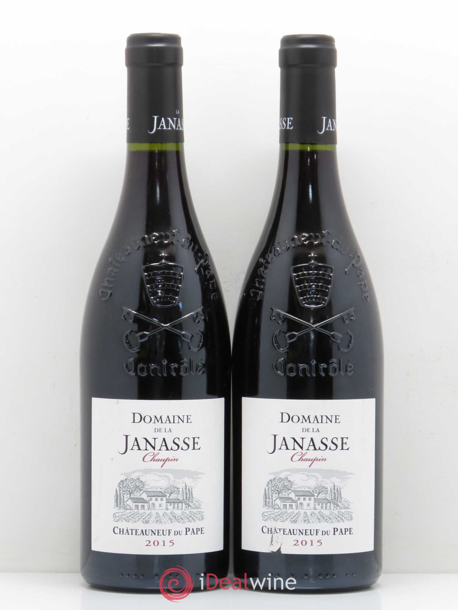 Châteauneuf-du-Pape Cuvée Chaupin La Janasse (Domaine de) 2015 - Lot de 2 bouteilles - 0