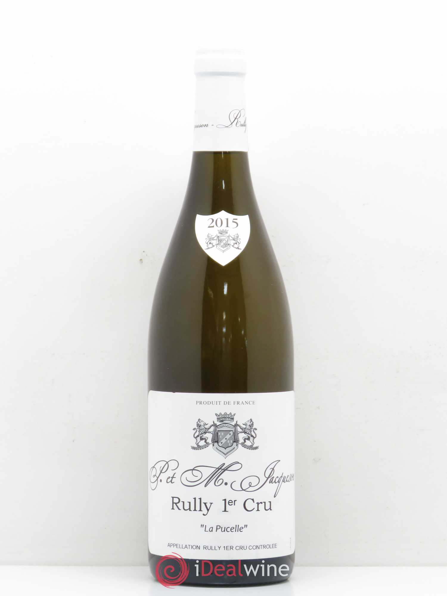 Rully 1er Cru La Pucelle Paul et Marie Jacqueson 2015 - Posten von 1 Flasche - 0