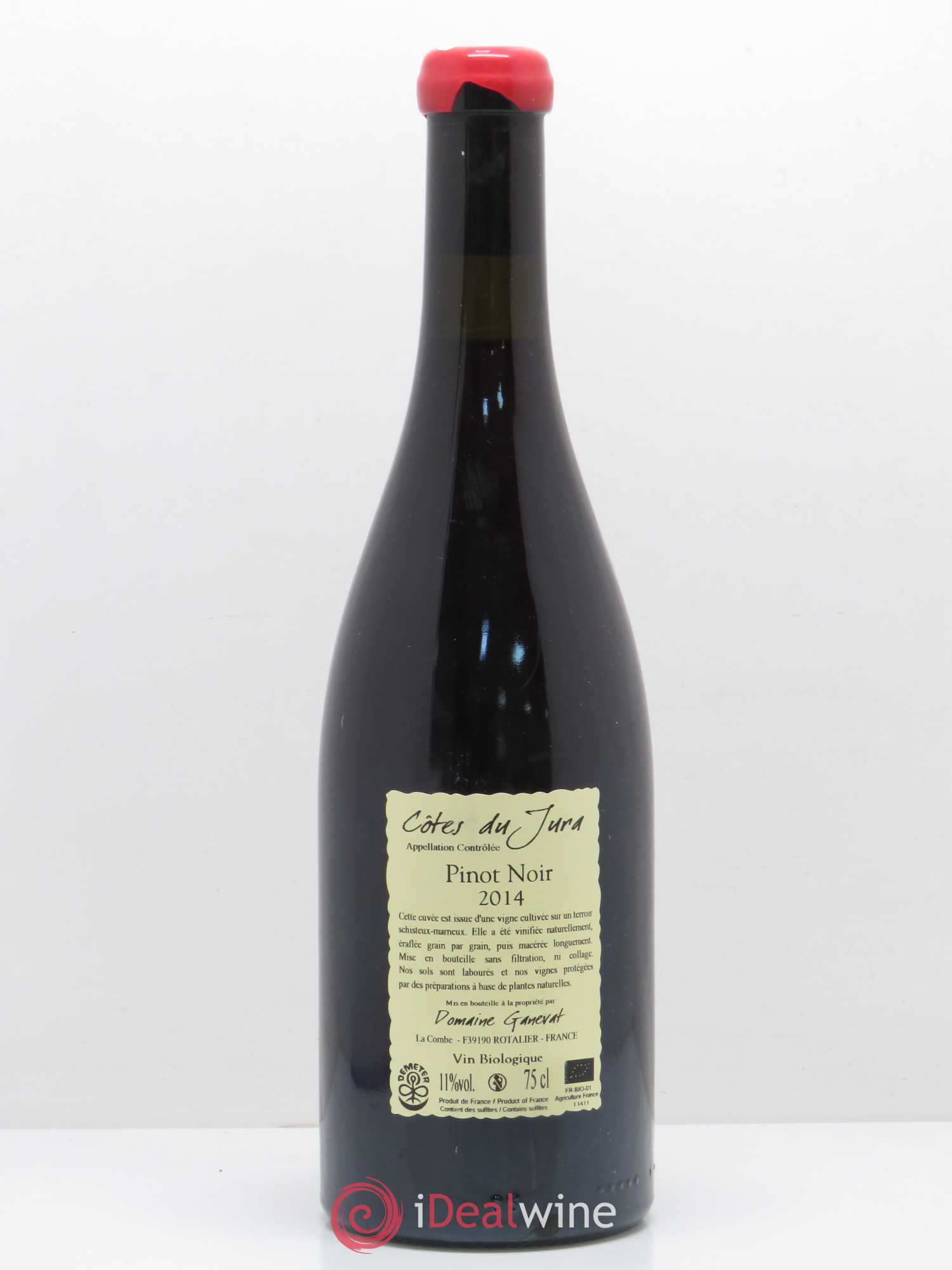 Côtes du Jura Cuvée Julien Jean-François Ganevat (Domaine) en billat 2014 - Lot de 1 bouteille - 1
