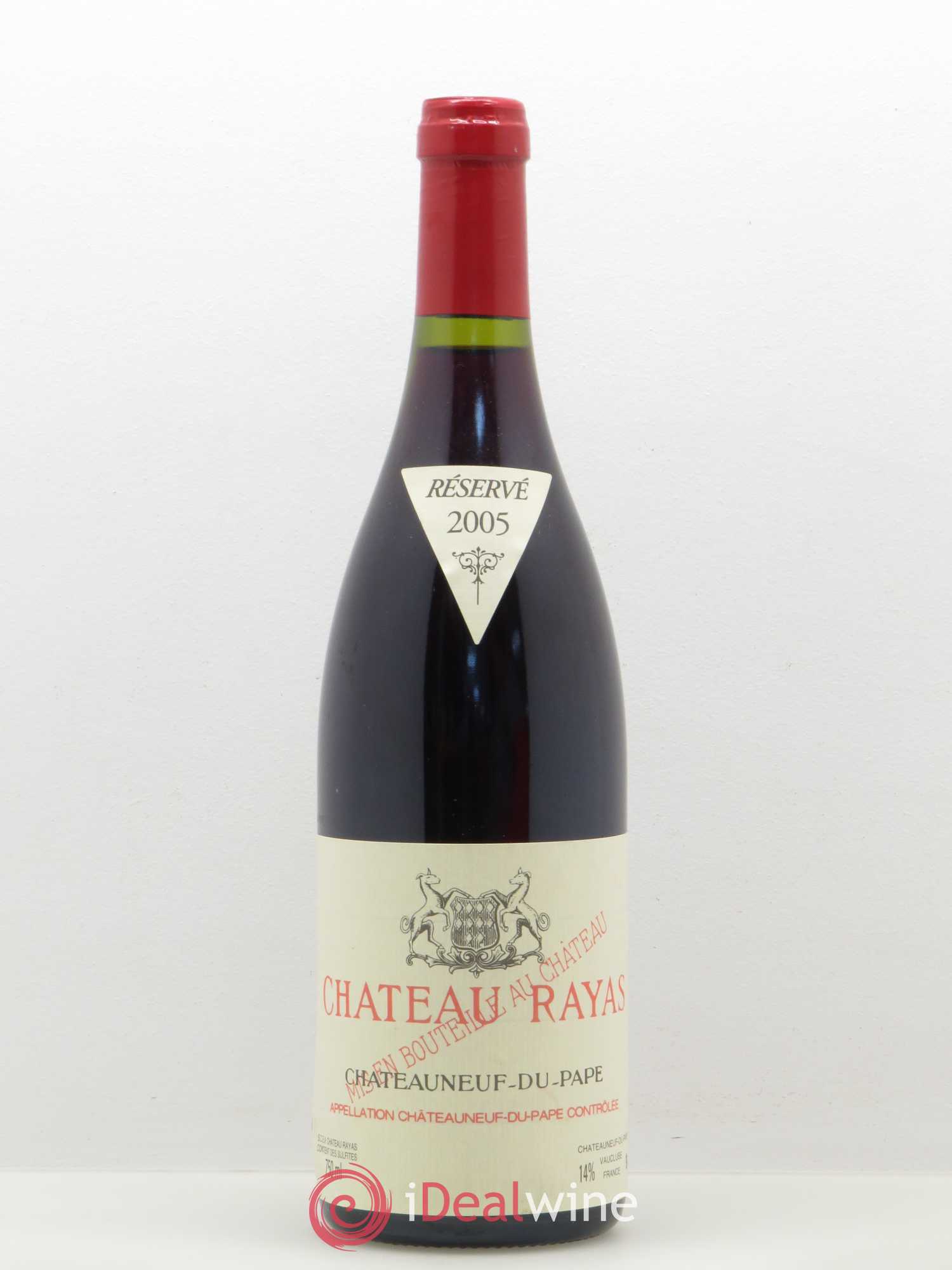 Châteauneuf-du-Pape Château Rayas Emmanuel Reynaud 2005 - Lot de 1 bouteille - 0