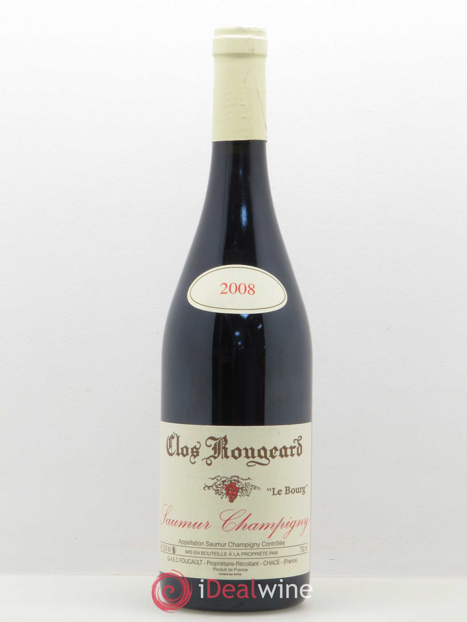 Saumur-Champigny Le Bourg Clos Rougeard 2008 - Lot de 1 bouteille - 0