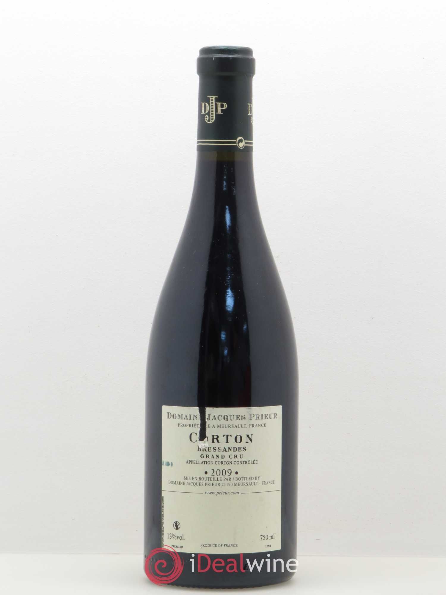 Corton-Bressandes Grand Cru Jacques Prieur (Domaine) 2009 - Lot de 1 bouteille - 1