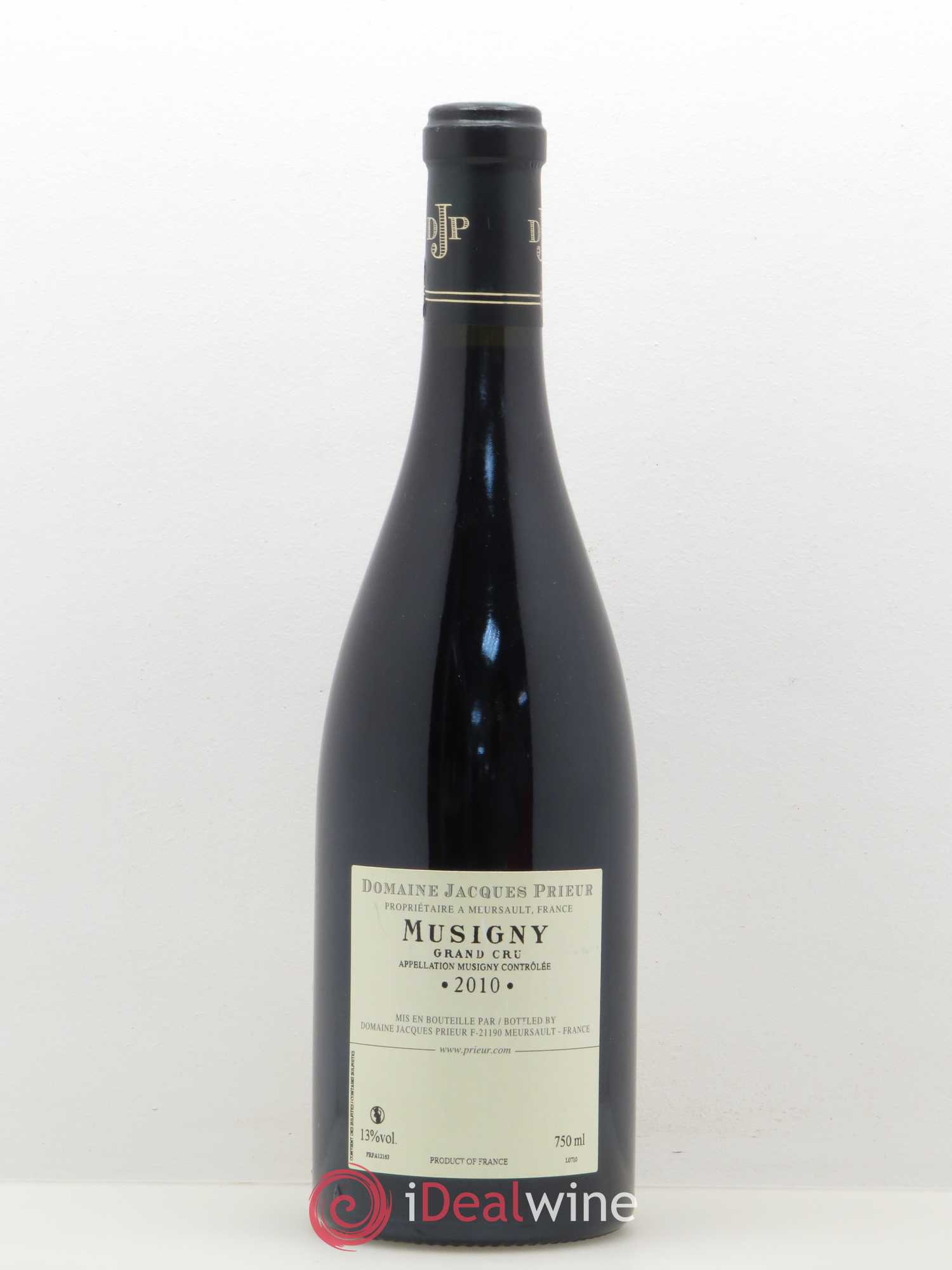 Musigny Grand Cru Jacques Prieur (Domaine) 2010 - Lot de 1 bouteille - 1