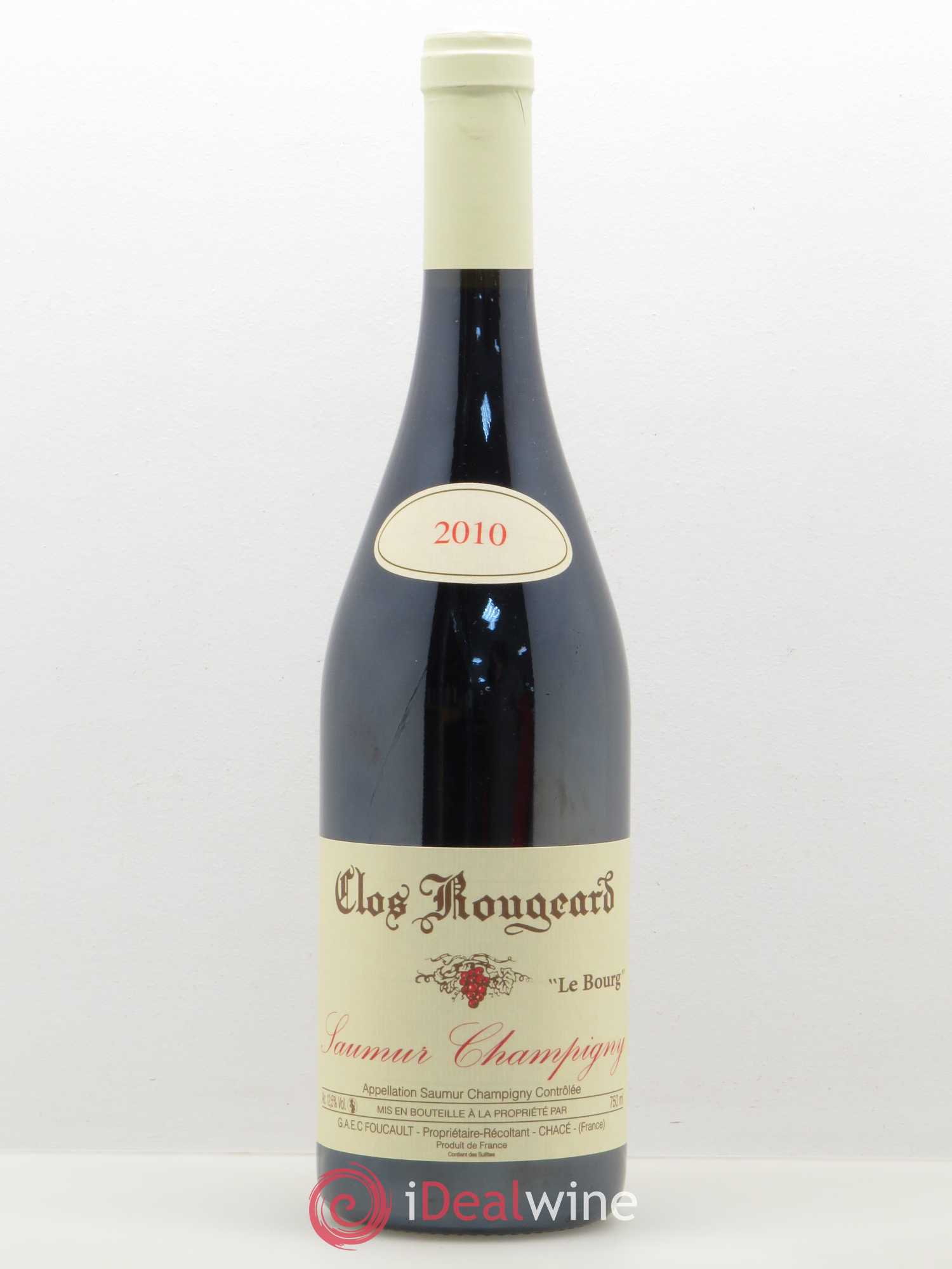 Saumur-Champigny Le Bourg Clos Rougeard 2010 - Lot de 1 bouteille - 0