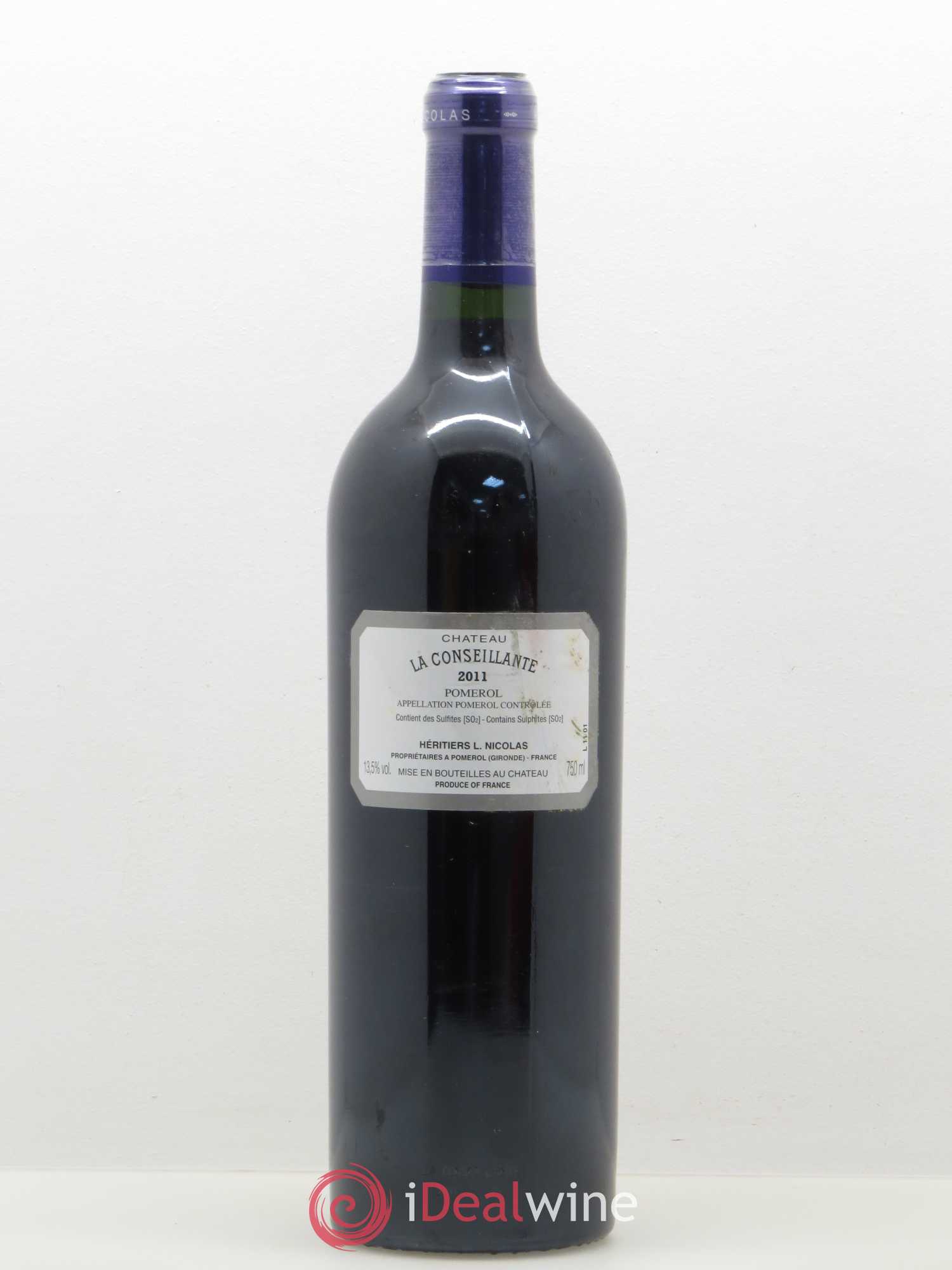 Château la Conseillante 2011 - Lot de 1 bouteille - 1