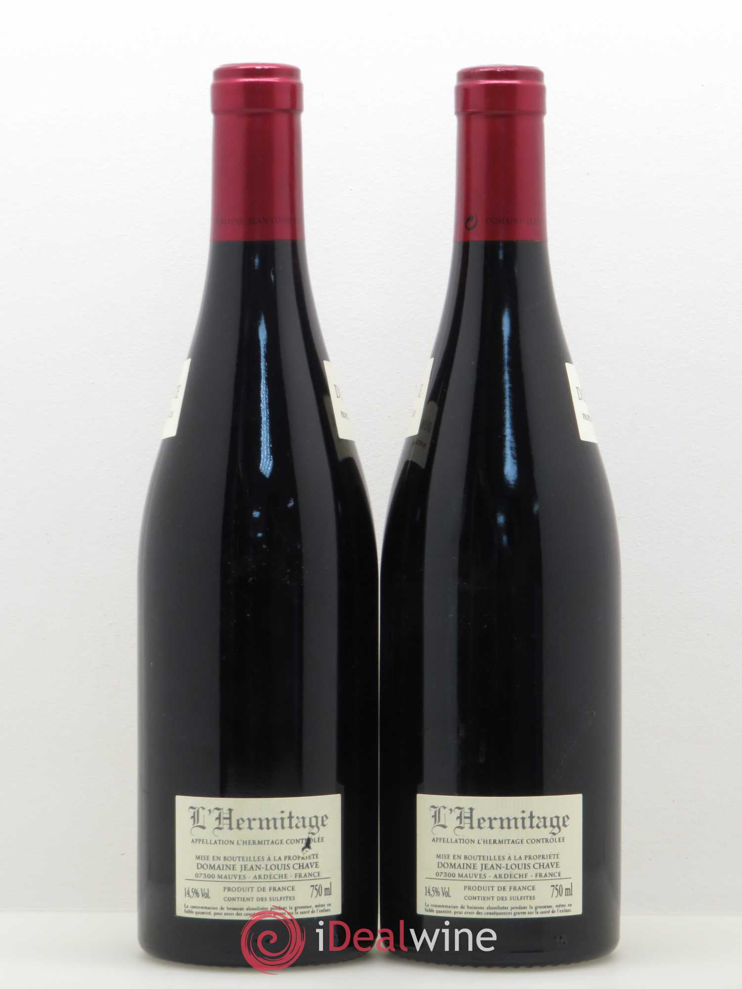 Hermitage Jean-Louis Chave 2013 - Lot de 2 bouteilles - 1