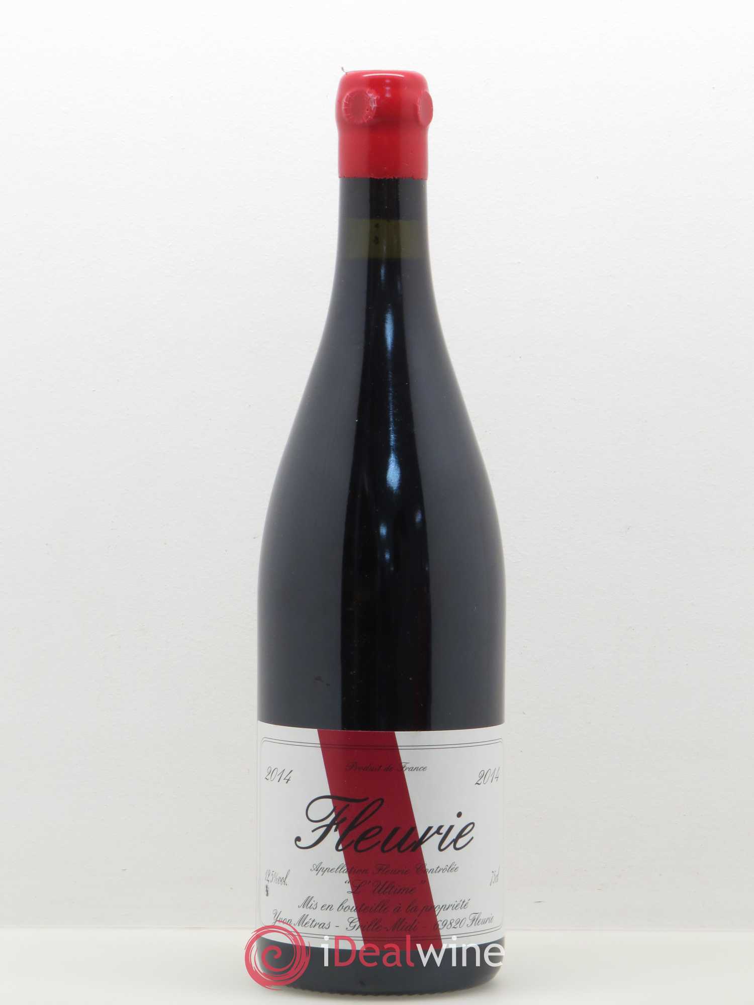 Fleurie l'Ultime Yvon Métras 2014 - Lot de 1 bouteille - 0