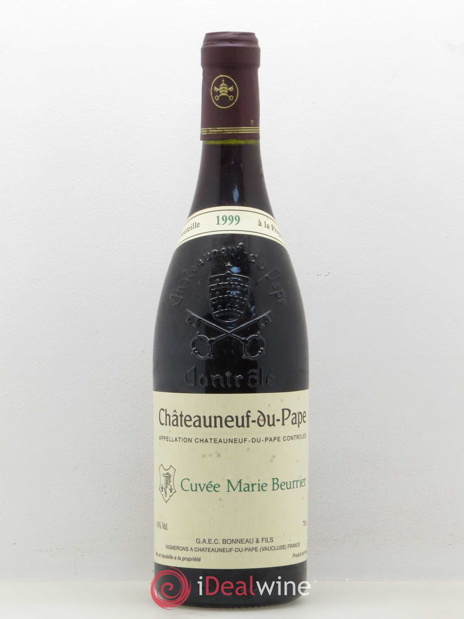 Châteauneuf-du-Pape Marie Beurrier Henri Bonneau & Fils 1999 - Lot de 1 bouteille - 0