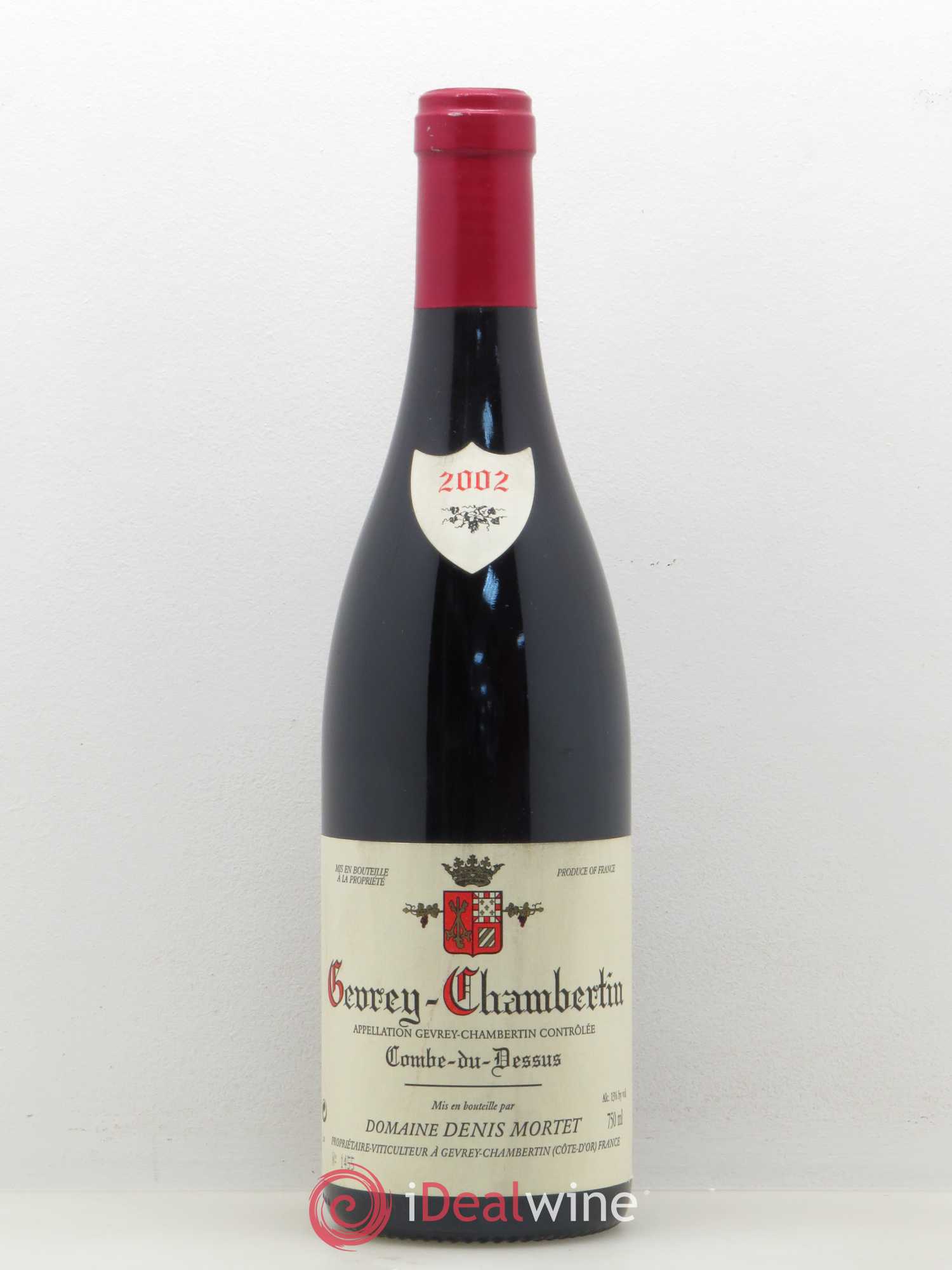 Gevrey-Chambertin Combe du Dessus Domaine Denis Mortet 2002 - Posten von 1 Flasche - 0
