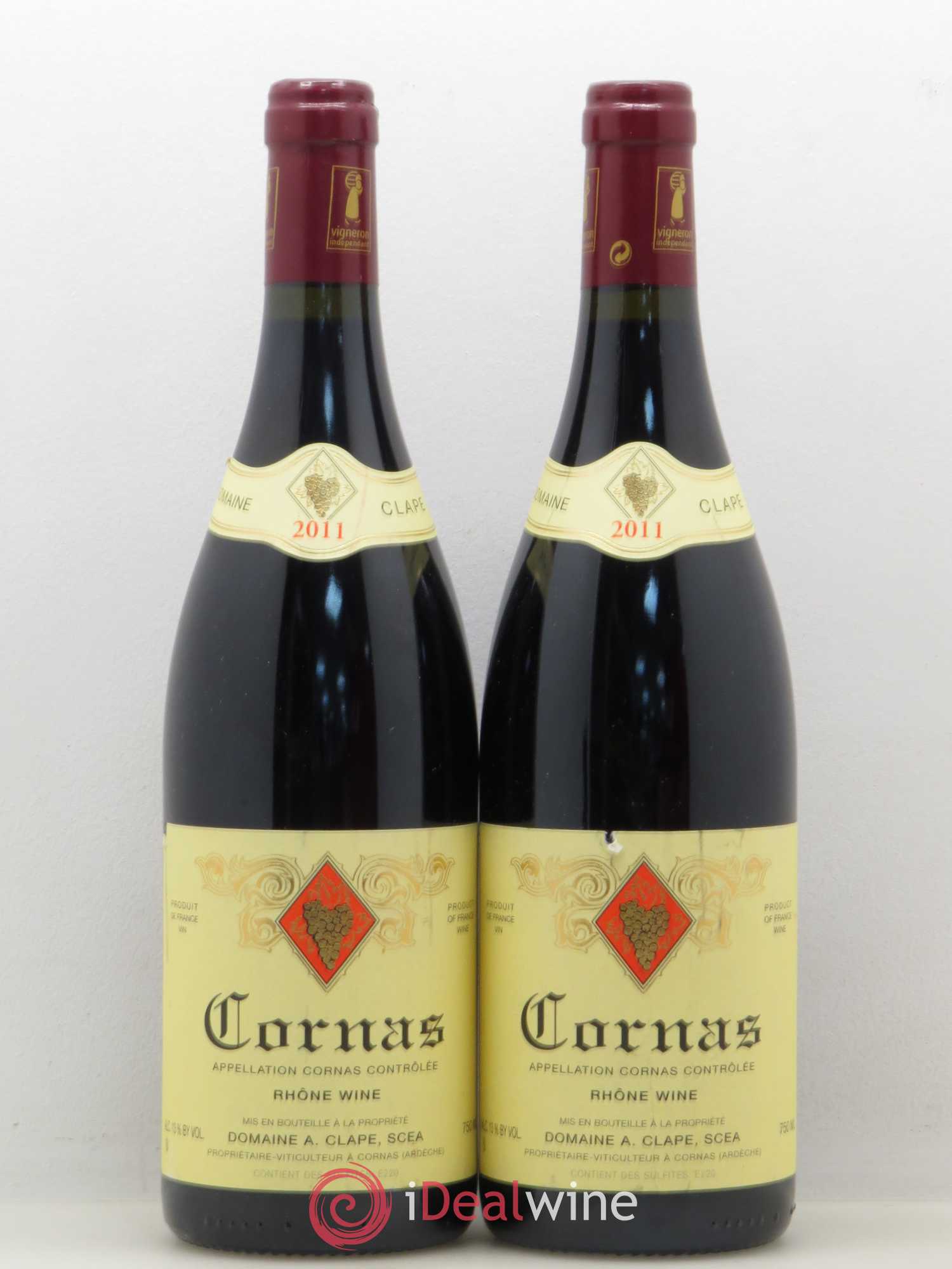 Cornas Auguste Clape 2011 - Posten von 2 Flaschen - 0