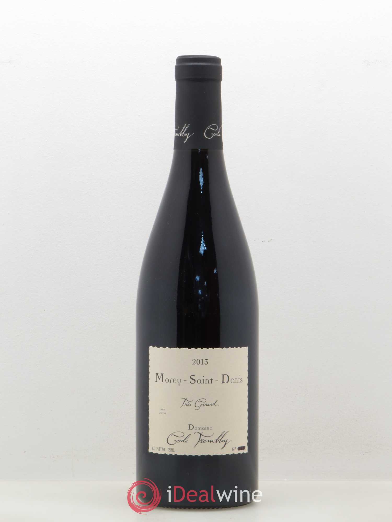 Morey-Saint-Denis Très Girard Cécile Tremblay 2013 - Lot de 1 bouteille - 0