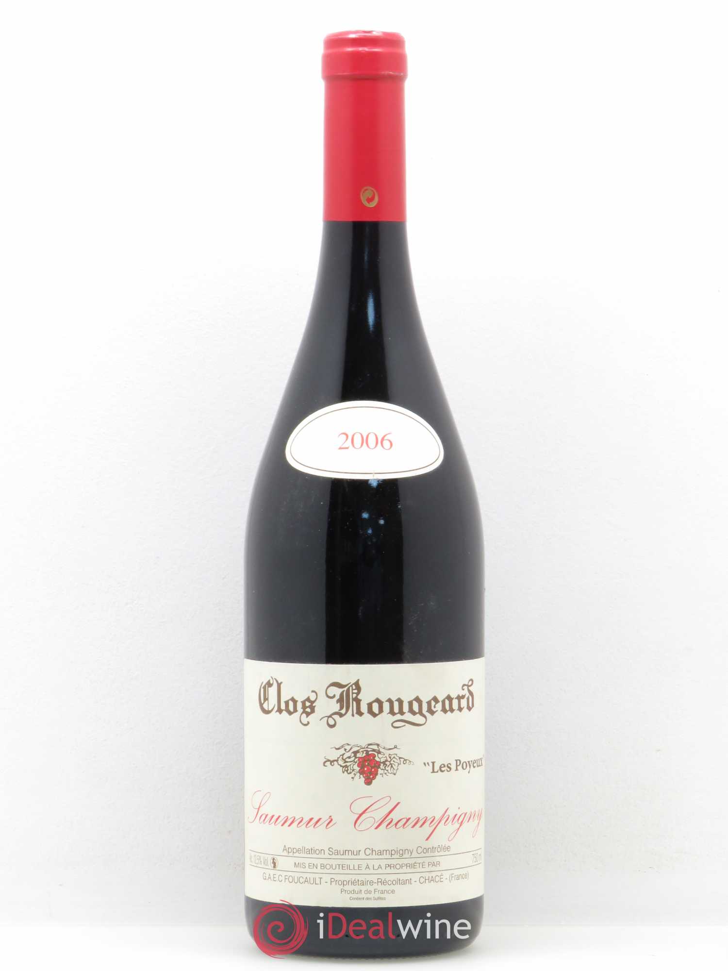 Saumur-Champigny Les Poyeux Clos Rougeard 2006 - Lot de 1 bouteille - 0