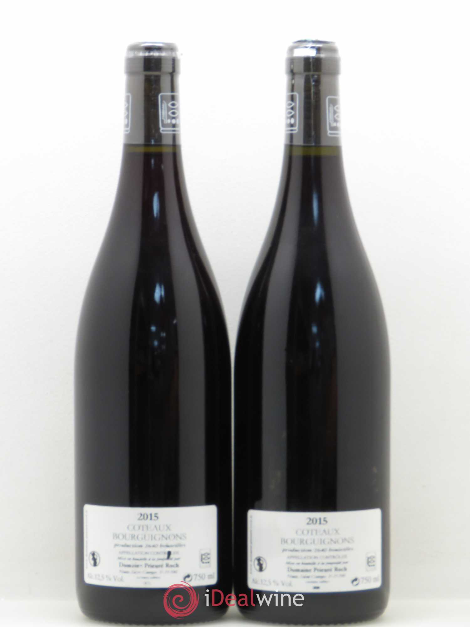 Bourgogne Coteaux Bourguignons Domaine Prieuré Roch 2015 - Posten von 2 Flaschen - 1