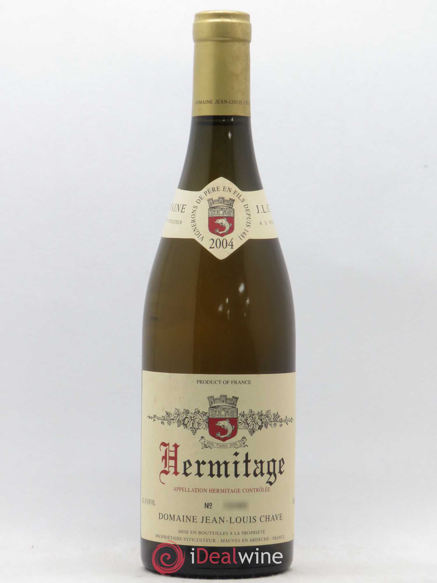 Hermitage Jean-Louis Chave 2004 - Lot de 1 bouteille - 0