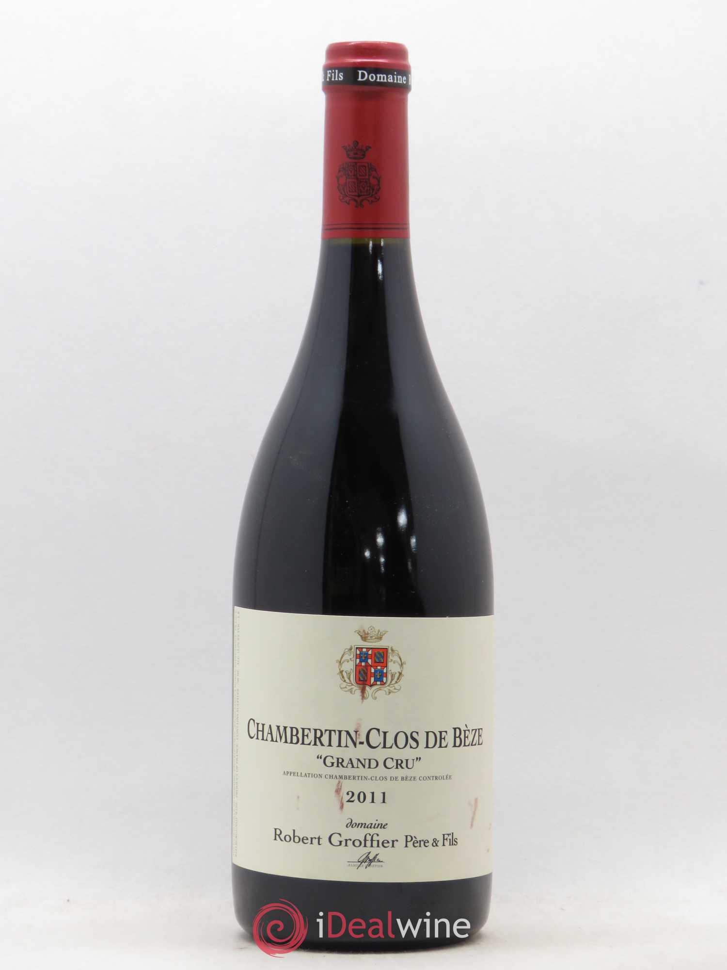 Chambertin Clos de Bèze Grand Cru Robert Groffier Père & Fils (Domaine) 2011 - Lot de 1 bouteille - 0