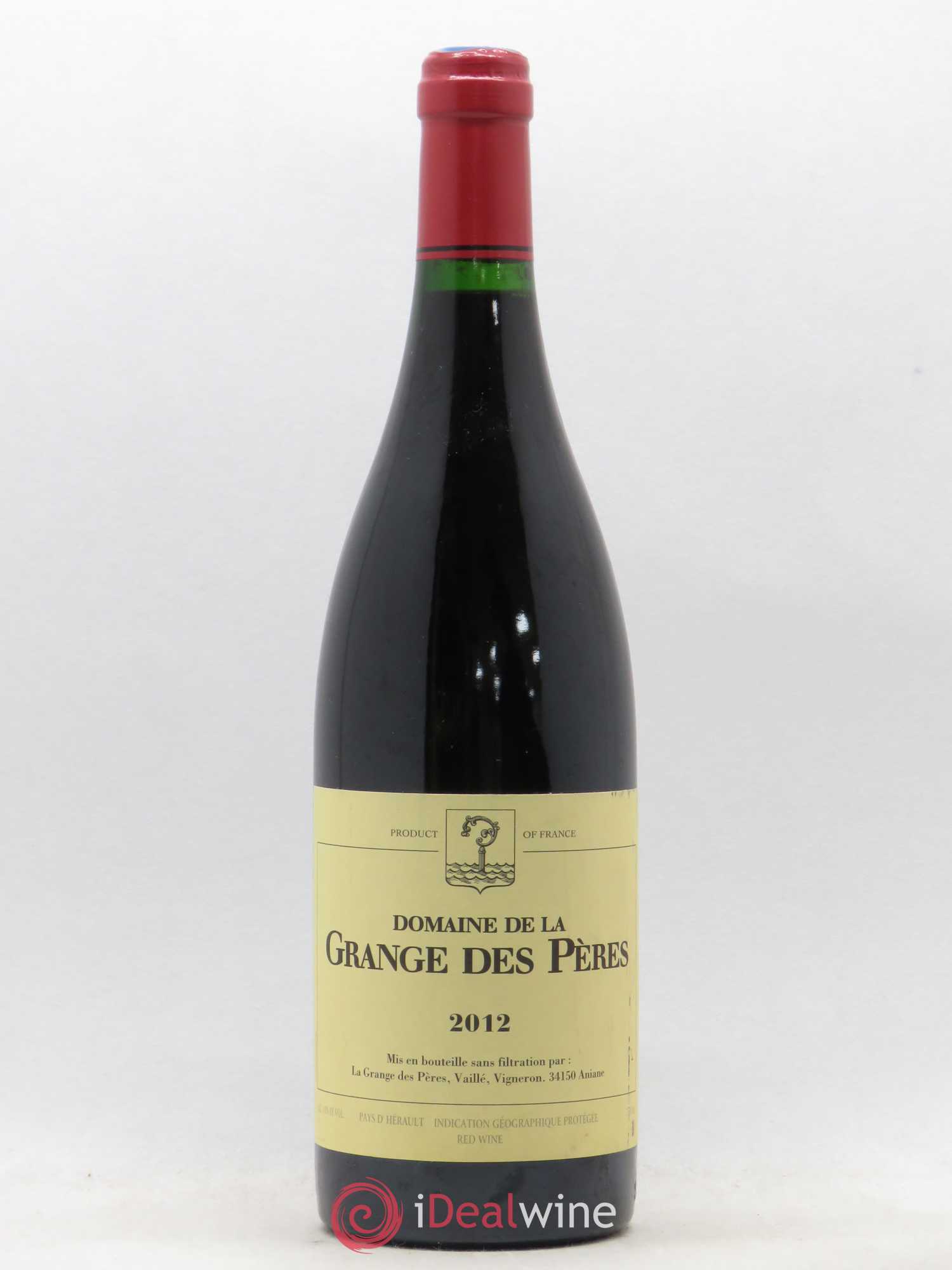 Pays d'Hérault Grange des Pères Laurent Vaillé 2012 - Lot de 1 bouteille - 0