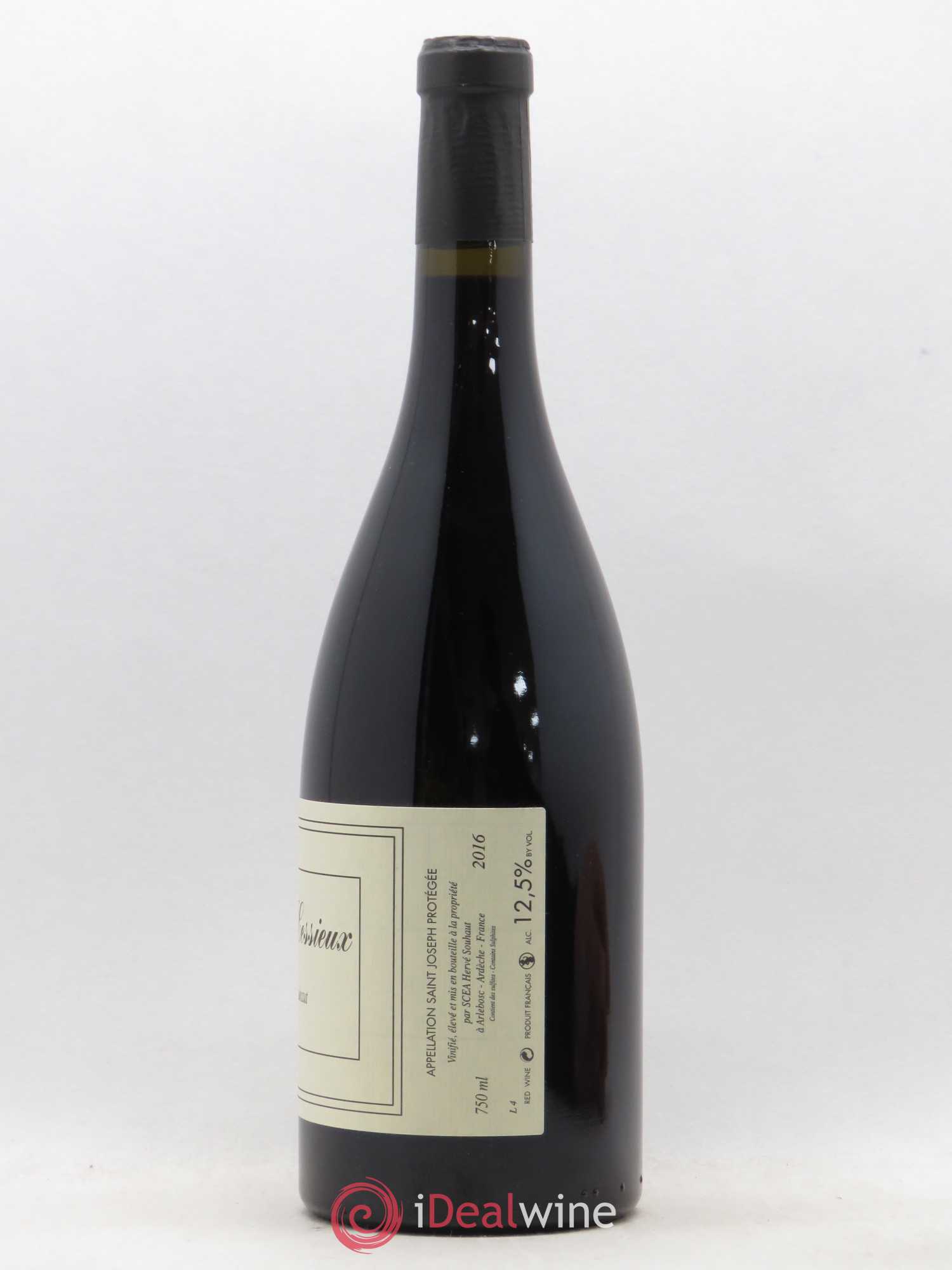 Saint-Joseph Clos des Cessieux Hervé Souhaut - Domaine Romaneaux-Destezet 2016 - Lot de 1 bouteille - 1