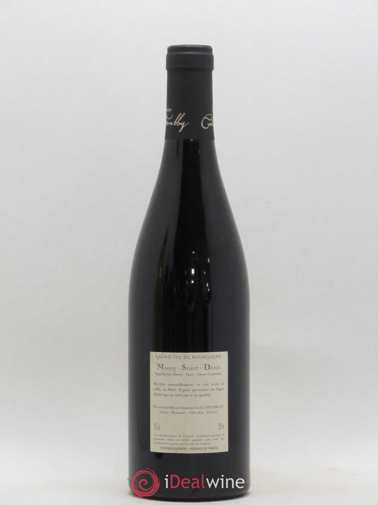 Morey-Saint-Denis Très Girard Cécile Tremblay 2010 - Lot de 1 bouteille - 1