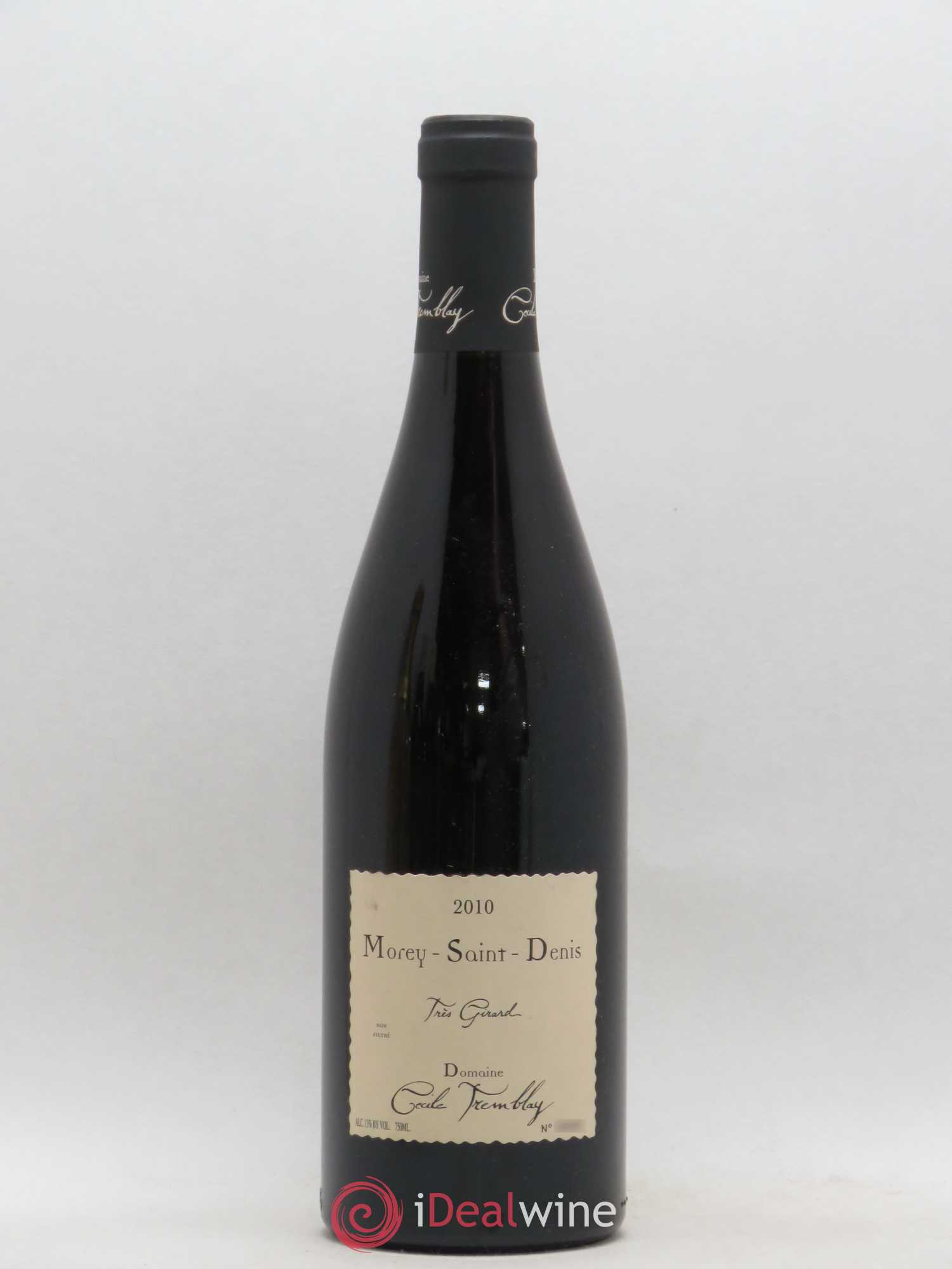 Morey-Saint-Denis Très Girard Cécile Tremblay 2010 - Lot de 1 bouteille - 0
