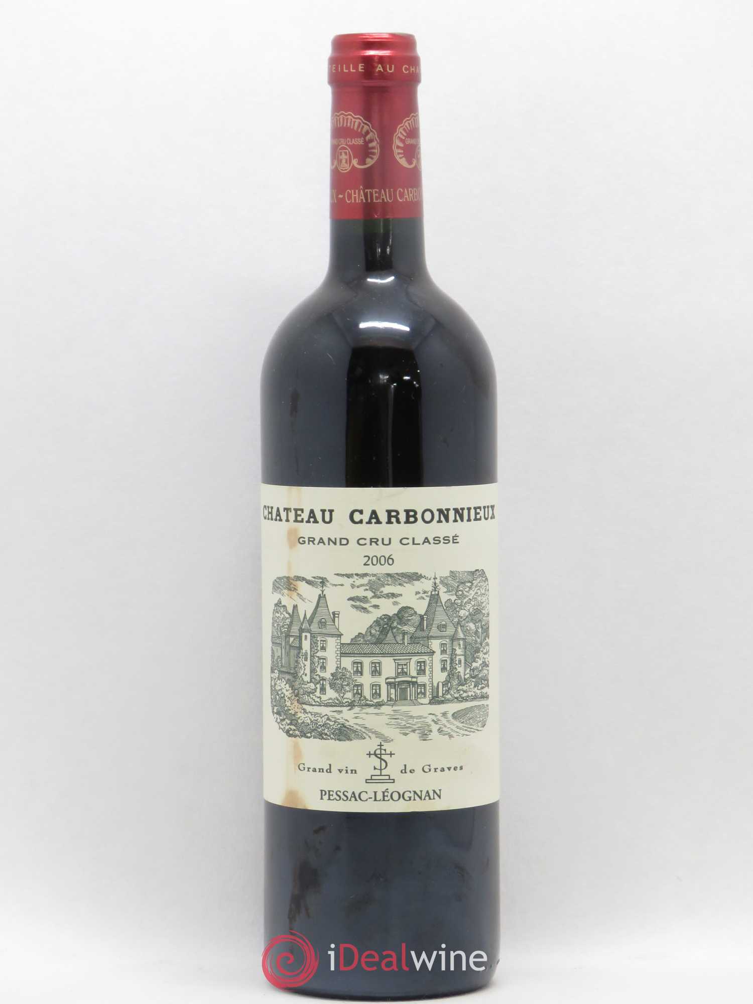 Château Carbonnieux Cru Classé de Graves 2006 - Lot de 1 bouteille - 0