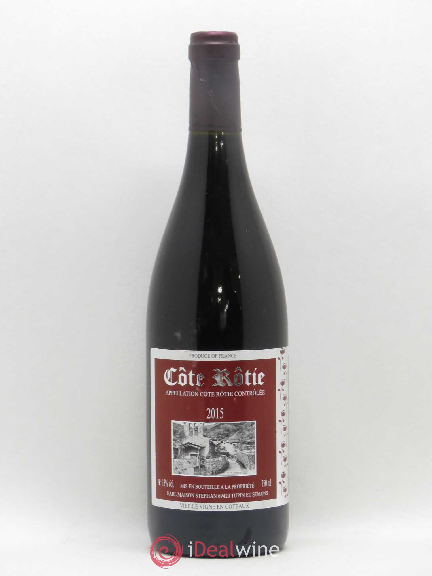 Côte-Rôtie Vieilles Vignes en Coteaux Jean-Michel Stephan 2015 - Posten von 1 Flasche - 0
