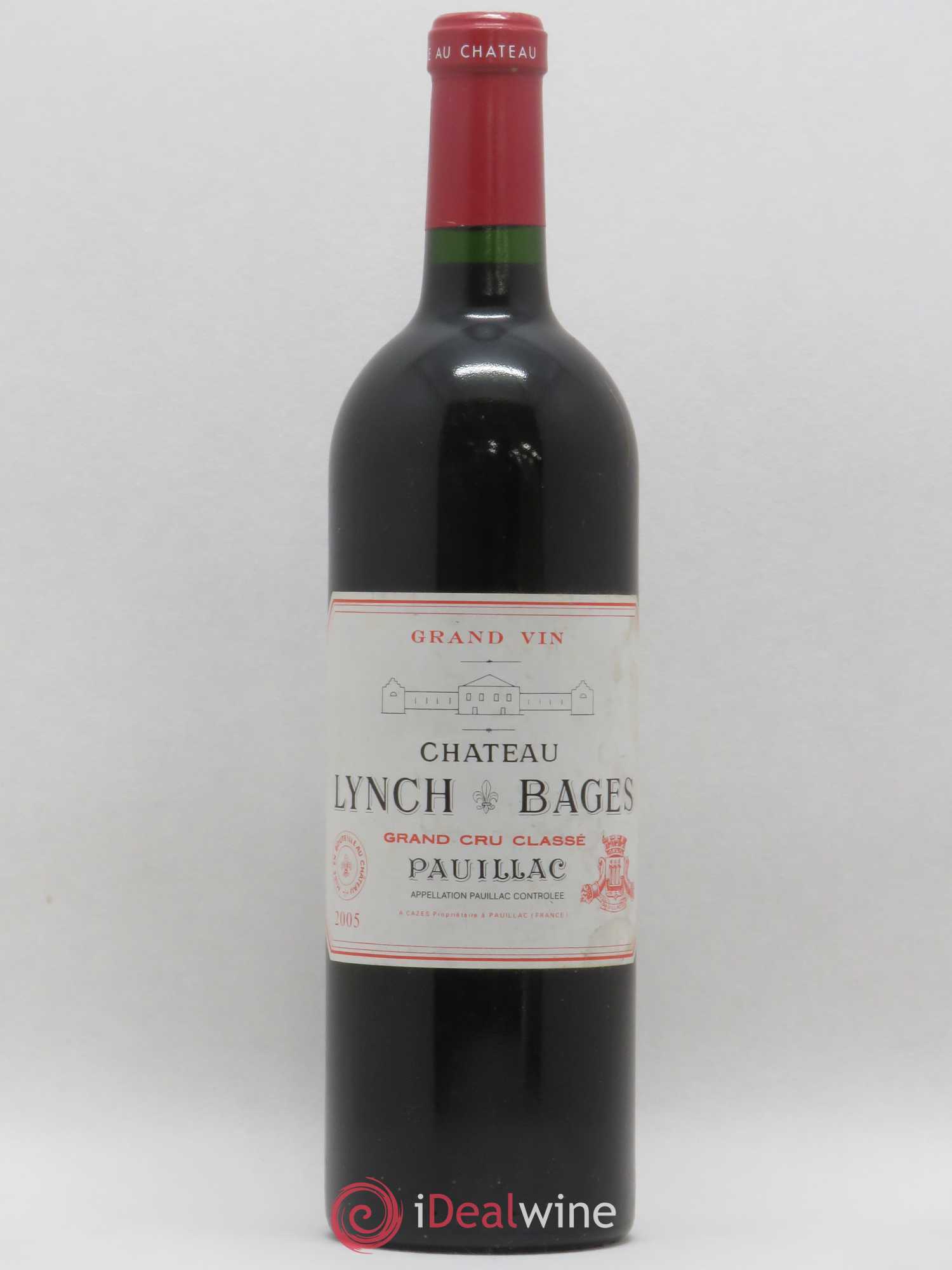 Château Lynch Bages 5ème Grand Cru Classé 2005 - Lot de 1 bouteille - 0