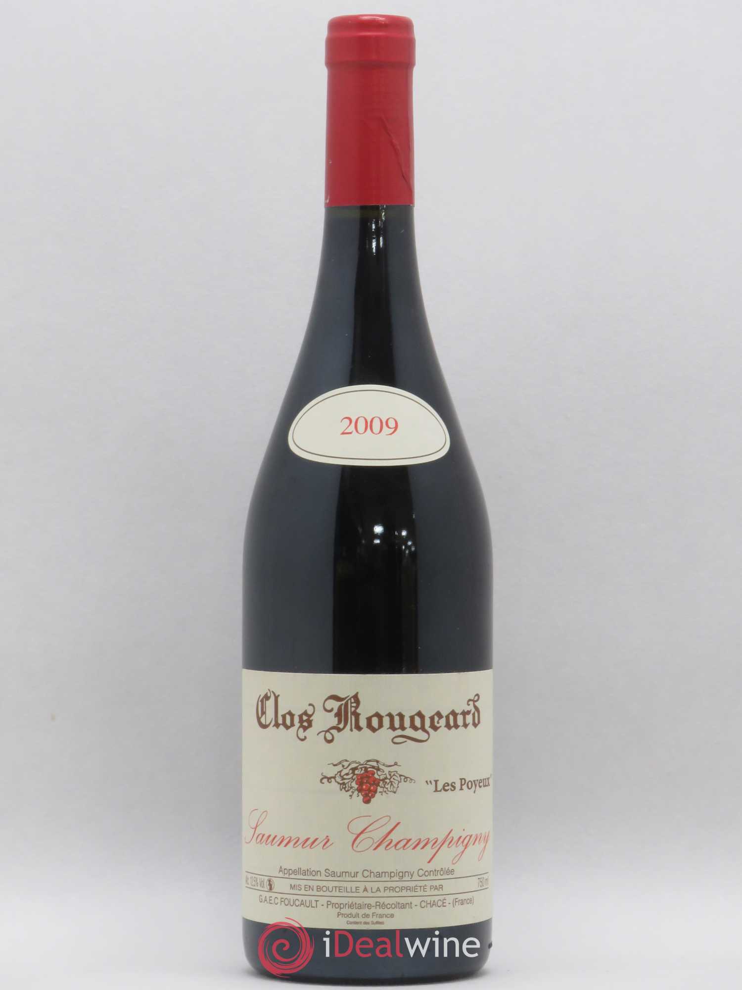 Saumur-Champigny Les Poyeux Clos Rougeard 2009 - Lot de 1 bouteille - 0