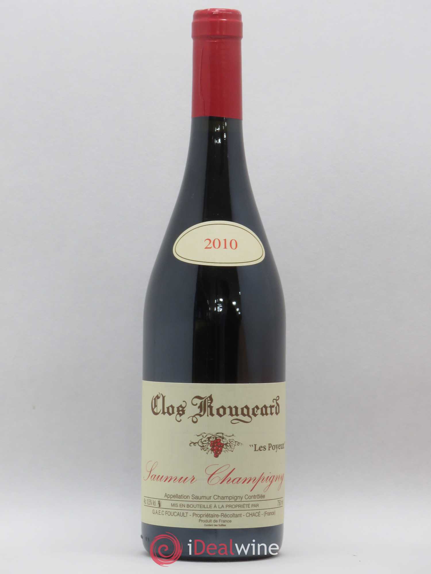 Saumur-Champigny Les Poyeux Clos Rougeard 2010 - Lot de 1 bouteille - 0