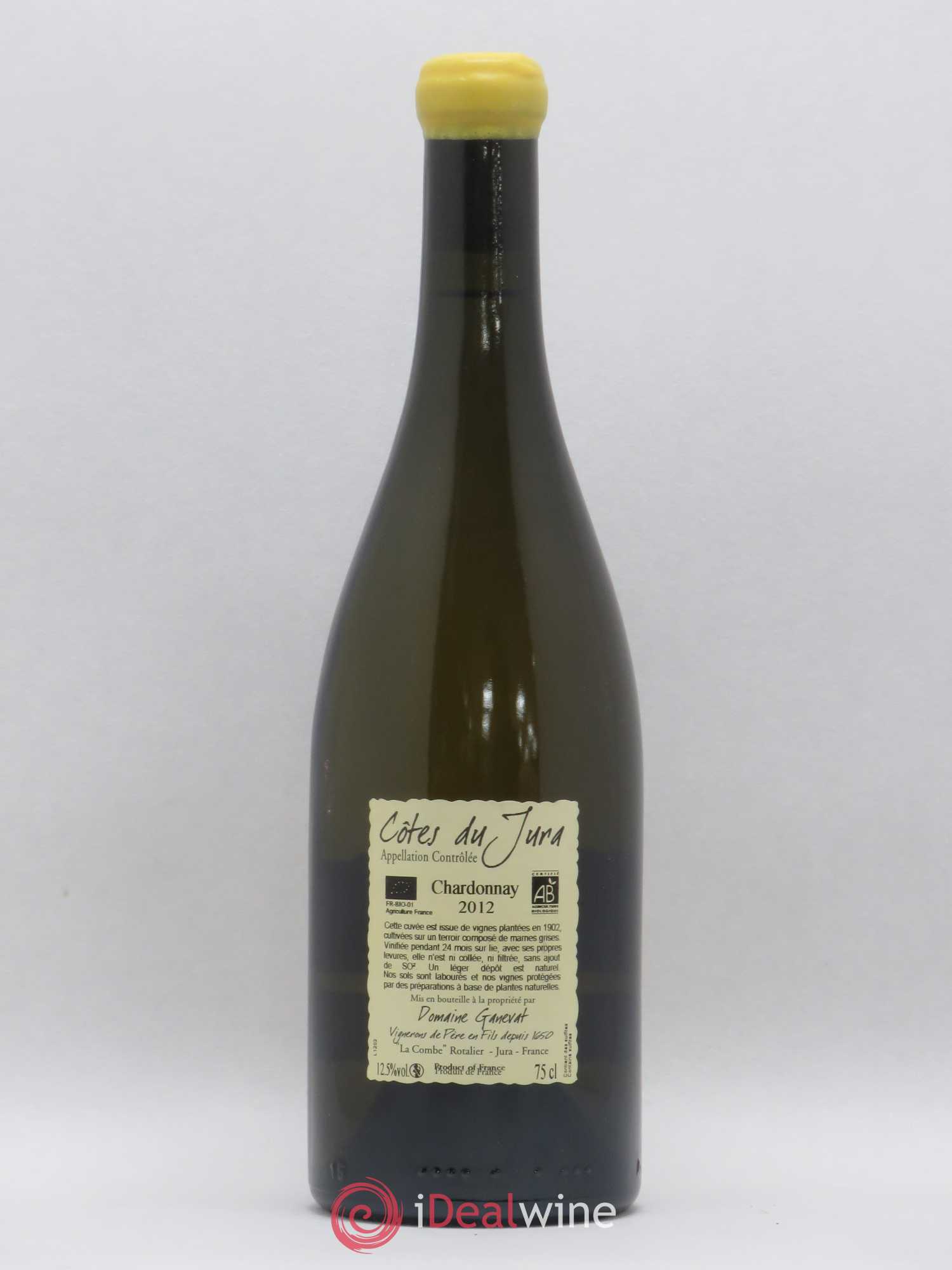 Côtes du Jura Les Chalasses Vieilles Vignes Jean-François Ganevat (Domaine) 2012 - Lot de 1 bouteille - 1