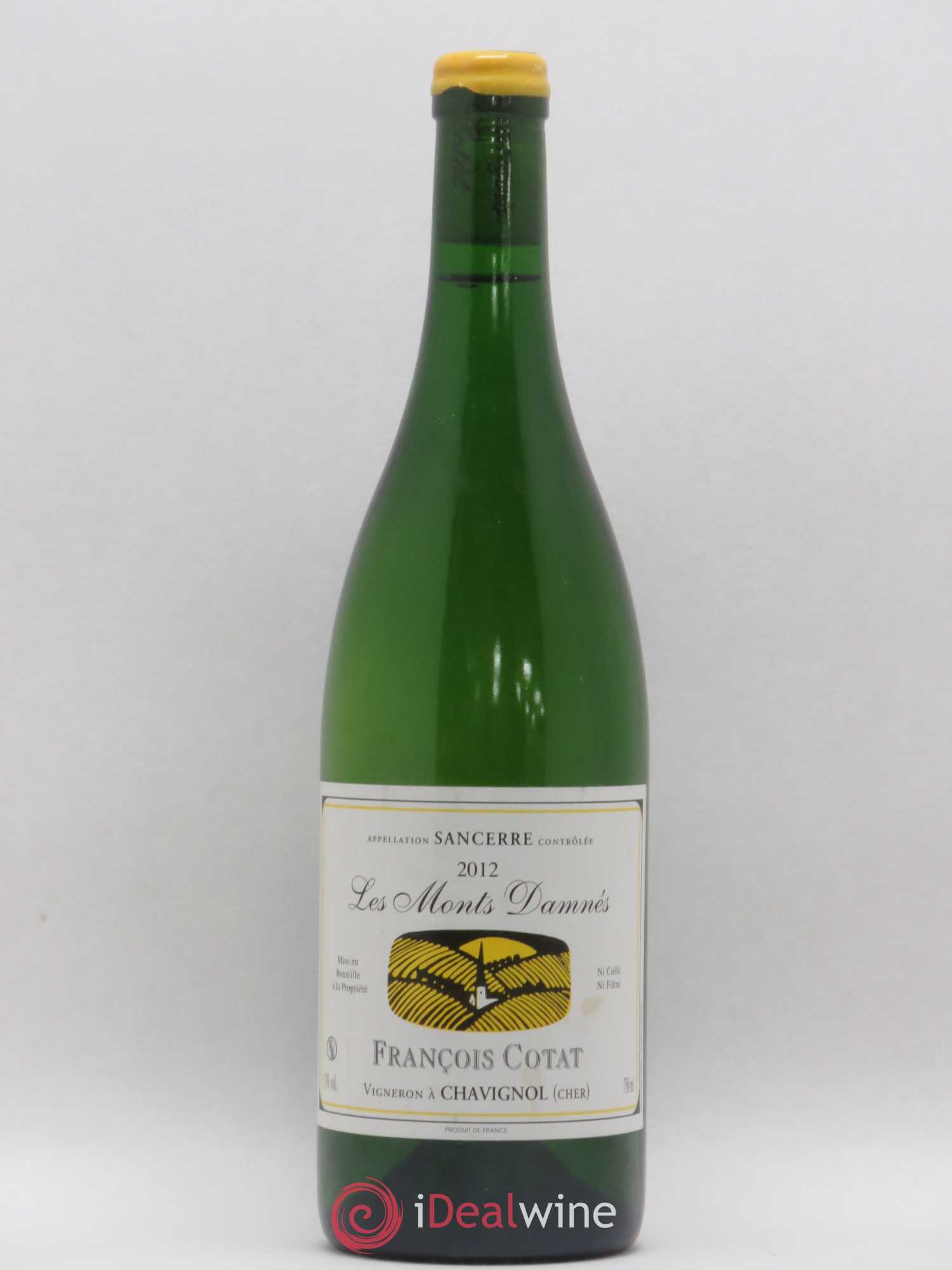 Sancerre Les Monts Damnés François Cotat 2012 - Lot de 1 bouteille - 0