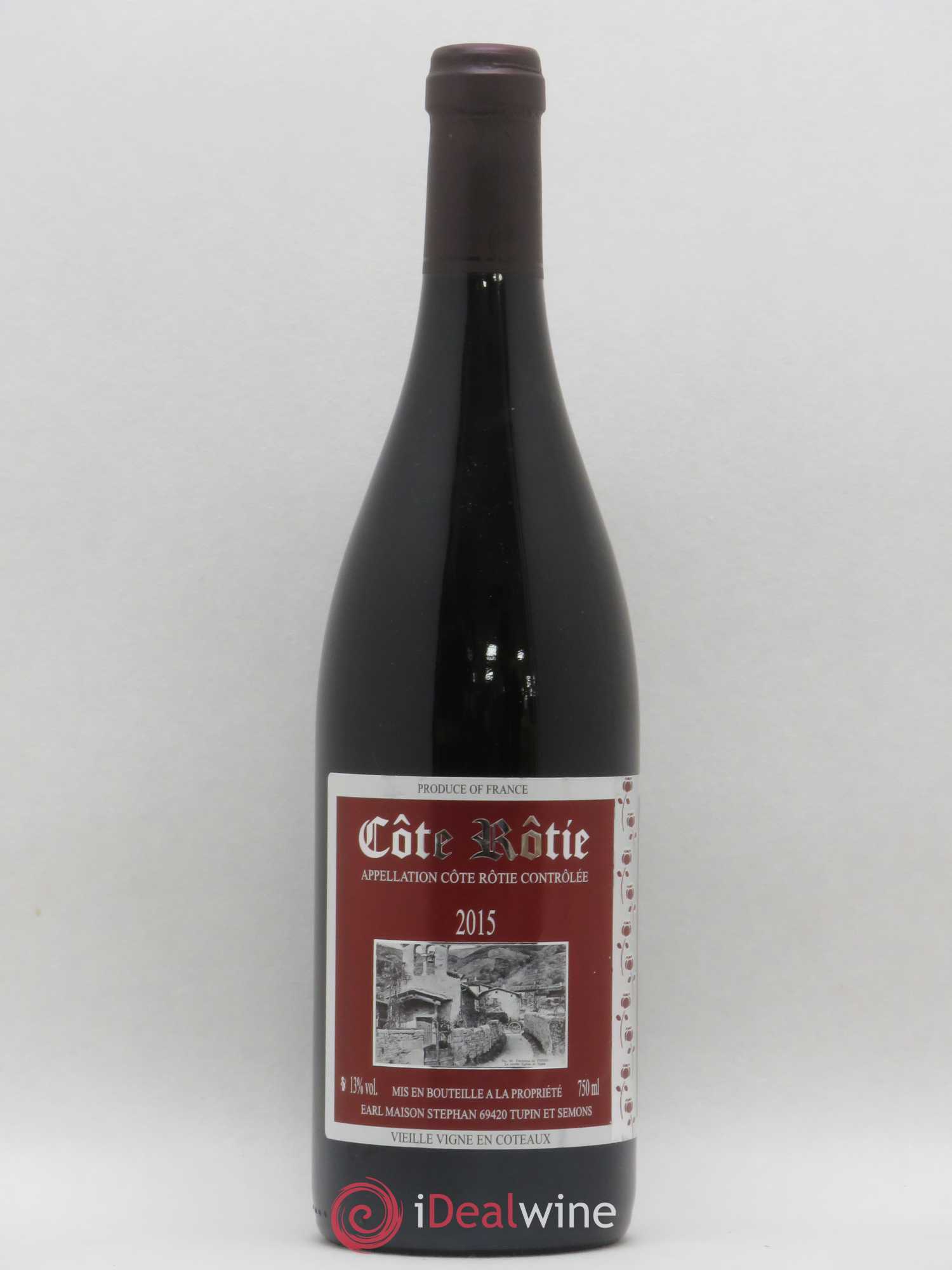 Côte-Rôtie Vieilles Vignes en Coteaux Jean-Michel Stephan 2015 - Lot de 1 bouteille - 0