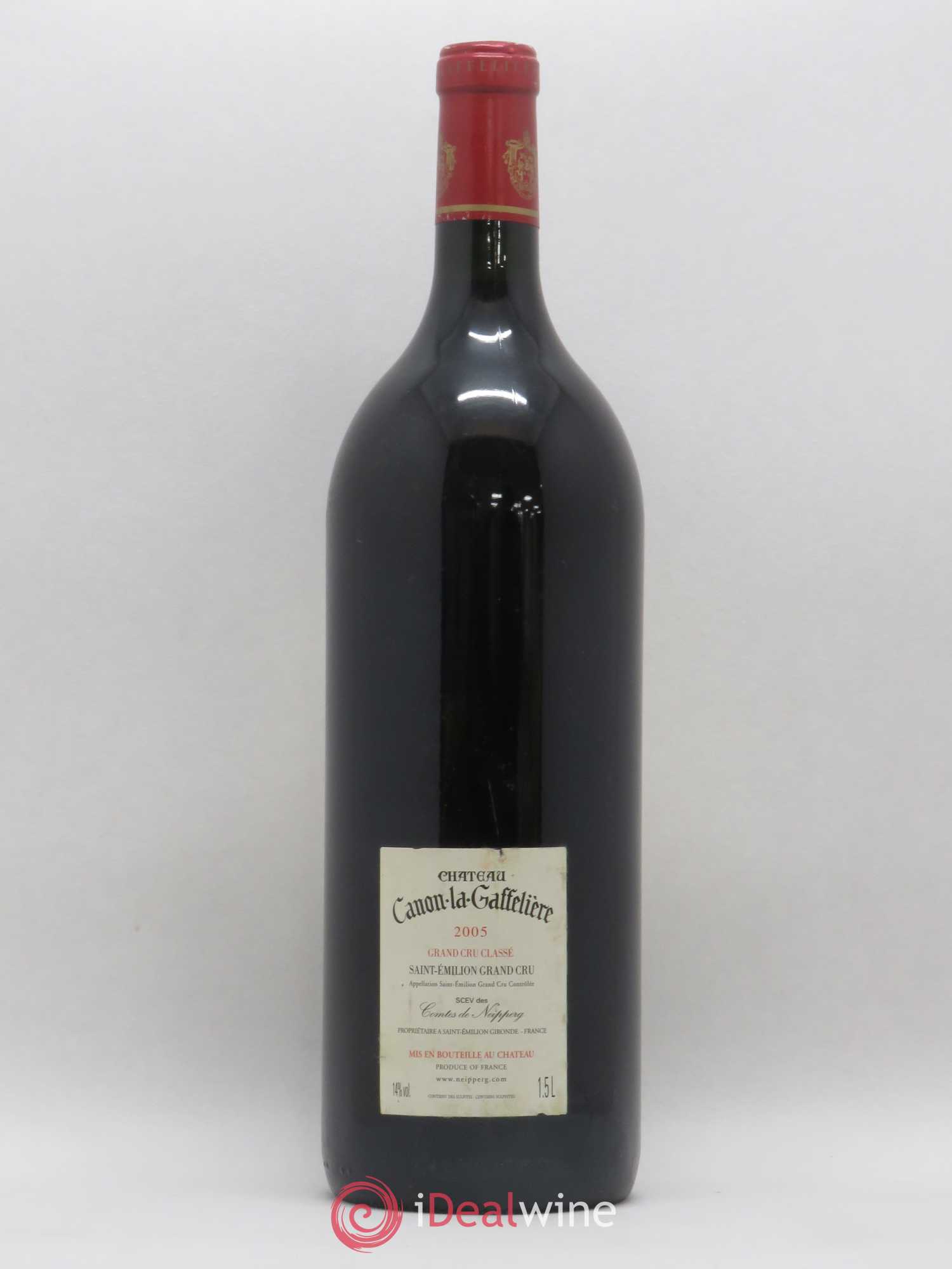 Château Canon la Gaffelière 1er Grand Cru Classé B 2005 - Lot de 1 magnum - 1