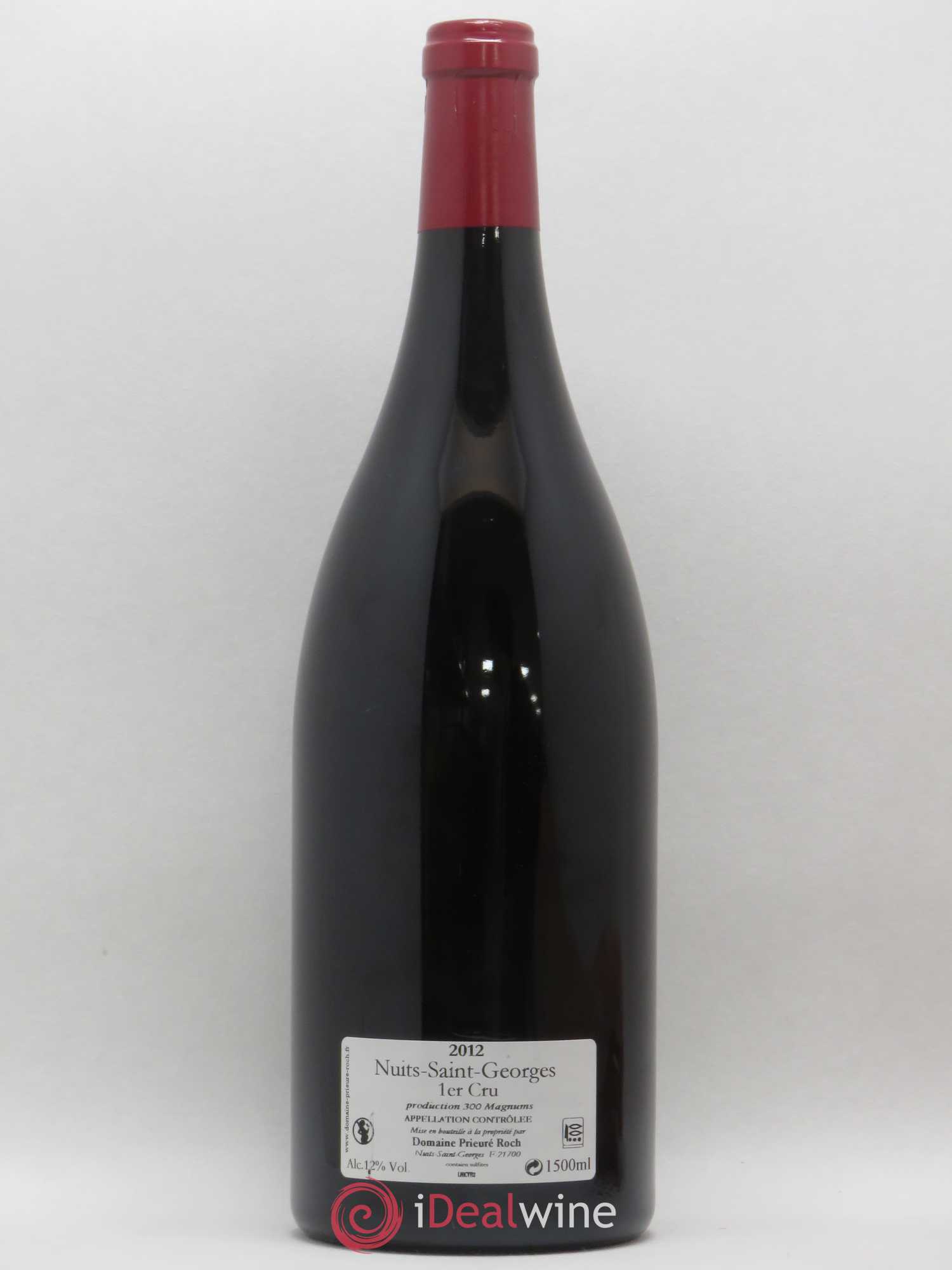 Nuits-Saint-Georges 1er Cru Vieilles Vignes Prieuré Roch 2012 - Lot de 1 magnum - 1