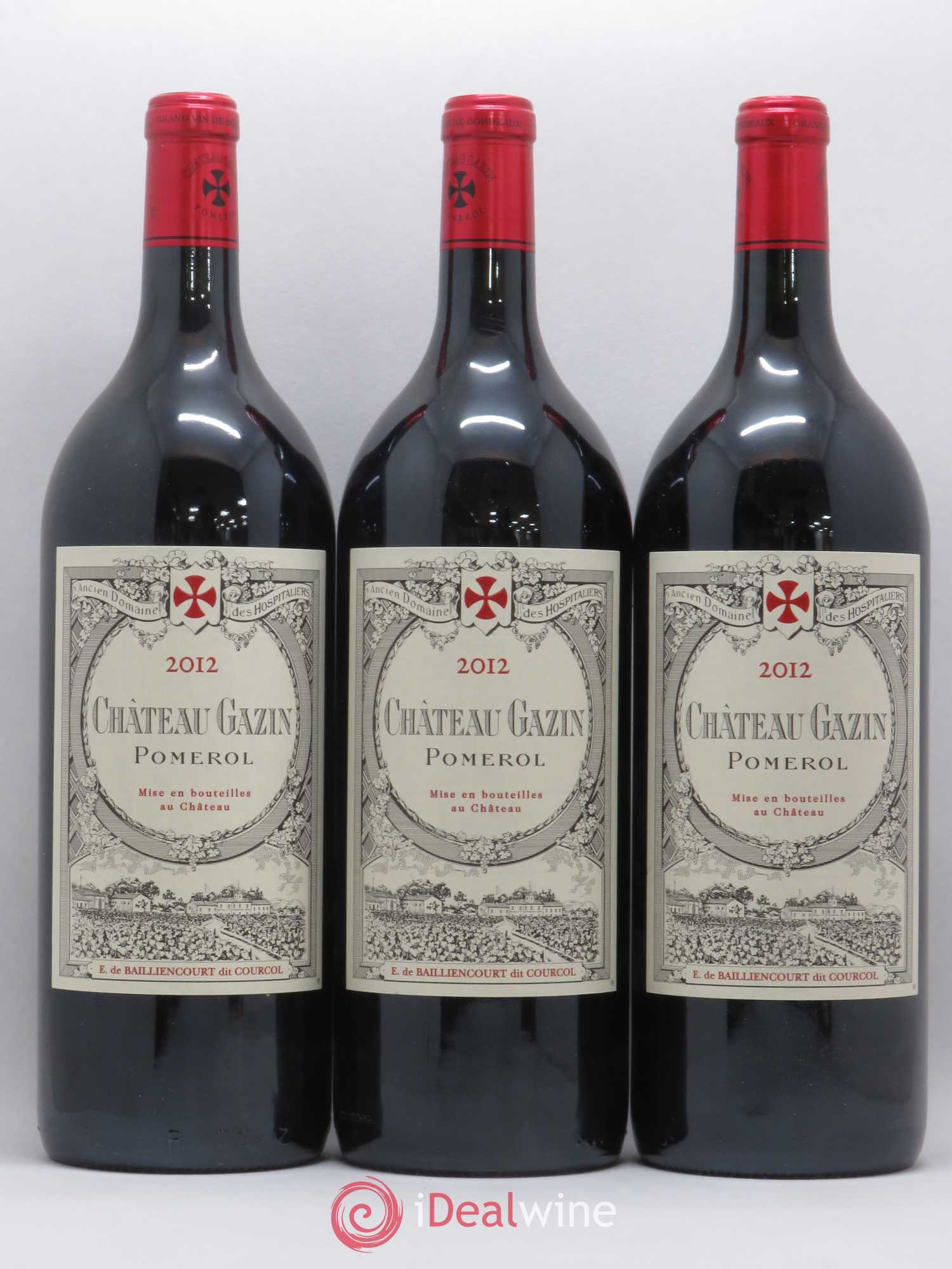 Château Gazin 2012 - Lot de 3 magnums - 0