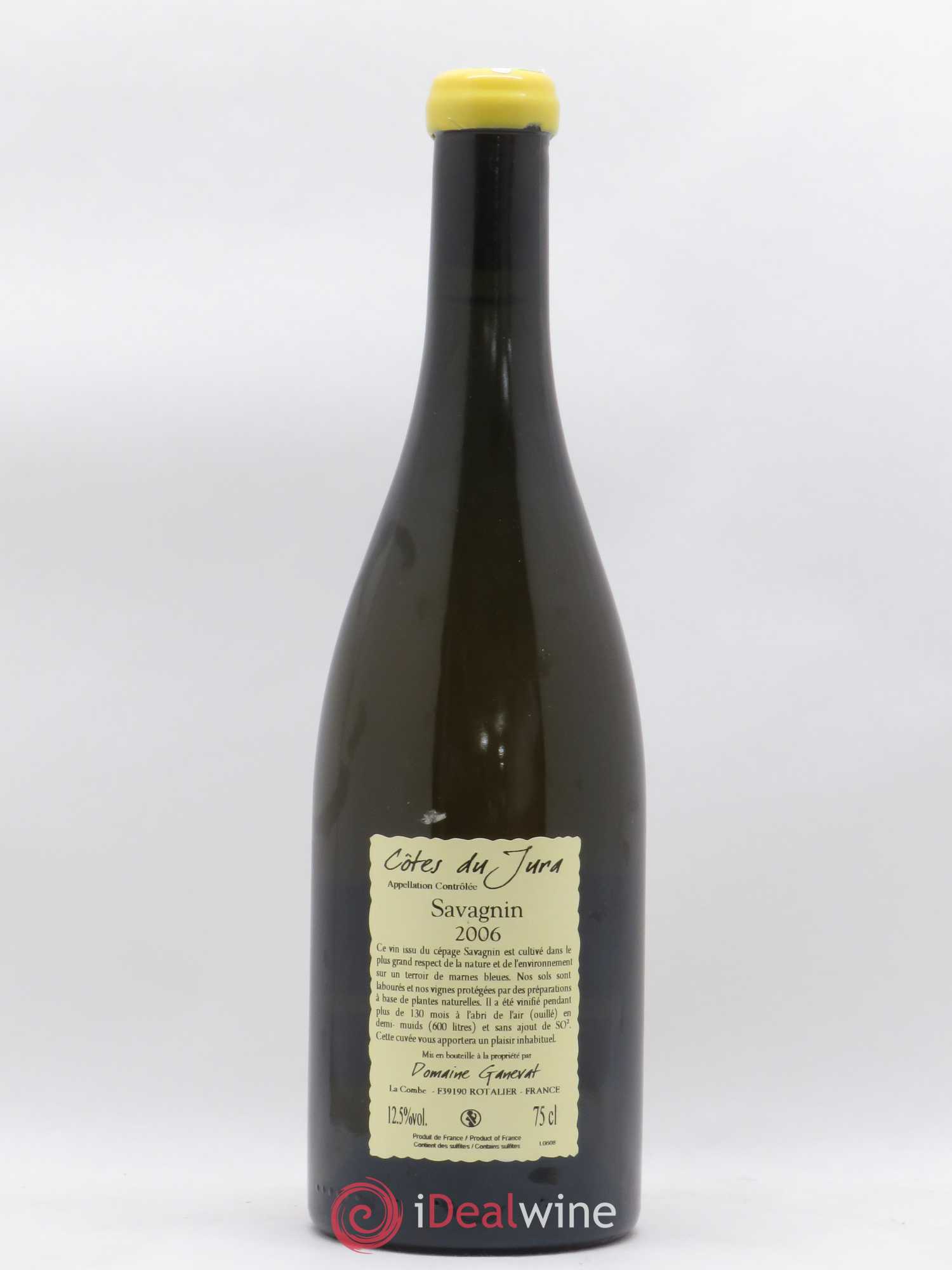 Côtes du Jura Les Vignes de mon Père Jean-François Ganevat (Domaine) 2006 - Lot de 1 bouteille - 1
